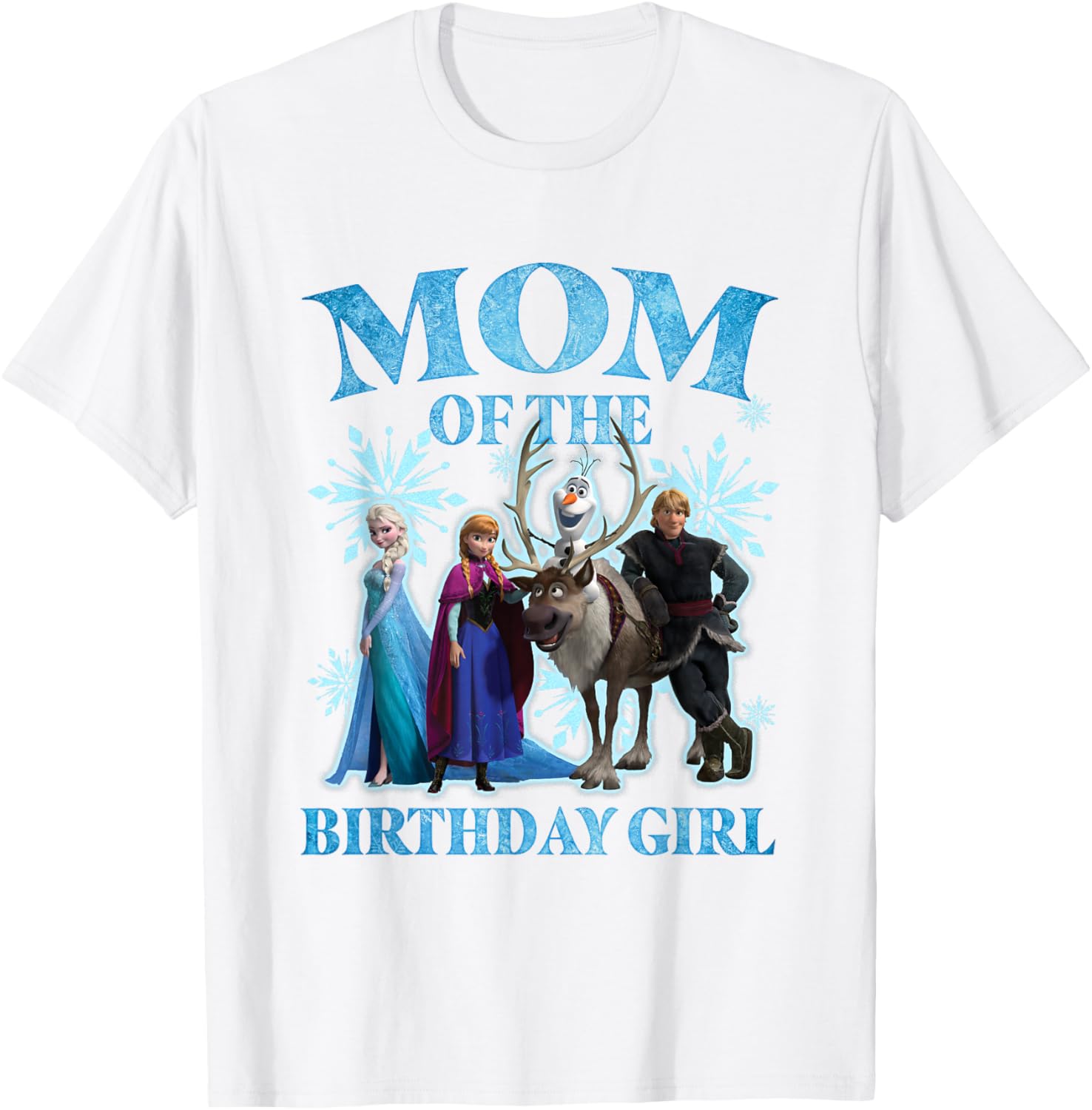 Disney Frozen Mom of the Birthday Girl T-Shirt for Fun Celebrations - 14