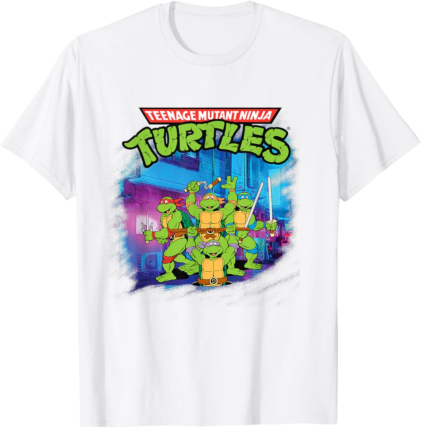 Mademark TMNT Classic Team T-Shirt for Fans of Teenage Mutant Ninja Turtles - 6