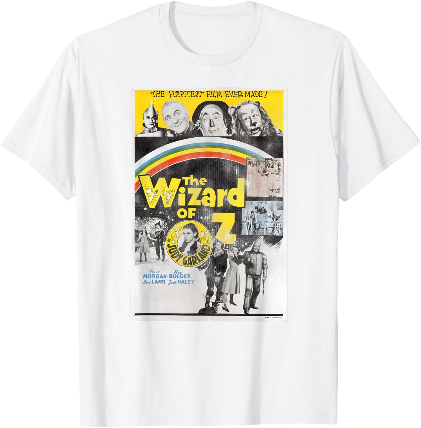 Wizard of Oz Vintage Movie Poster T-Shirt for Fans of Classic Films - 2