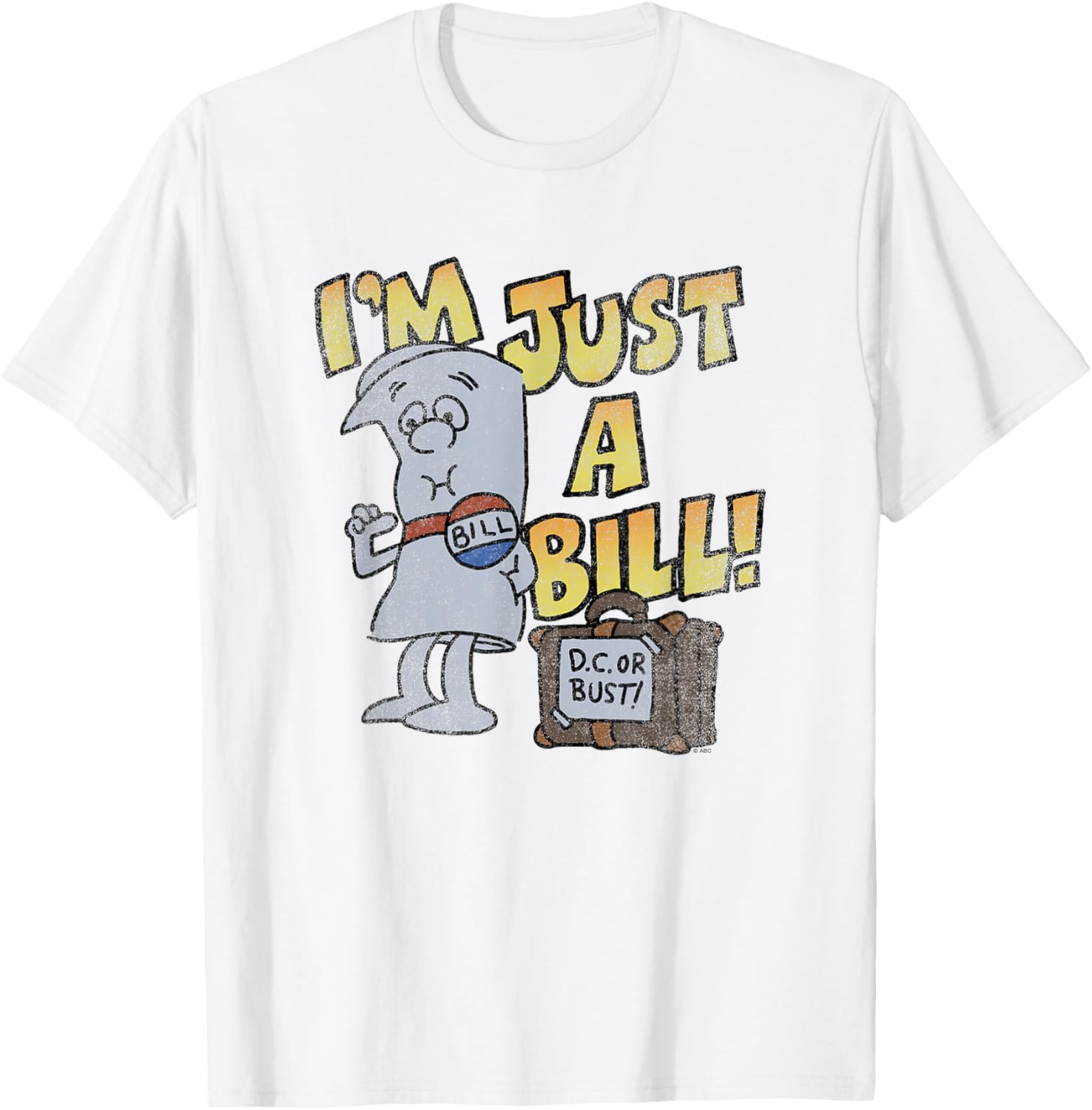 Ripple Junction Schoolhouse Rock I'm Just A Bill Congress T-Shirt - 6