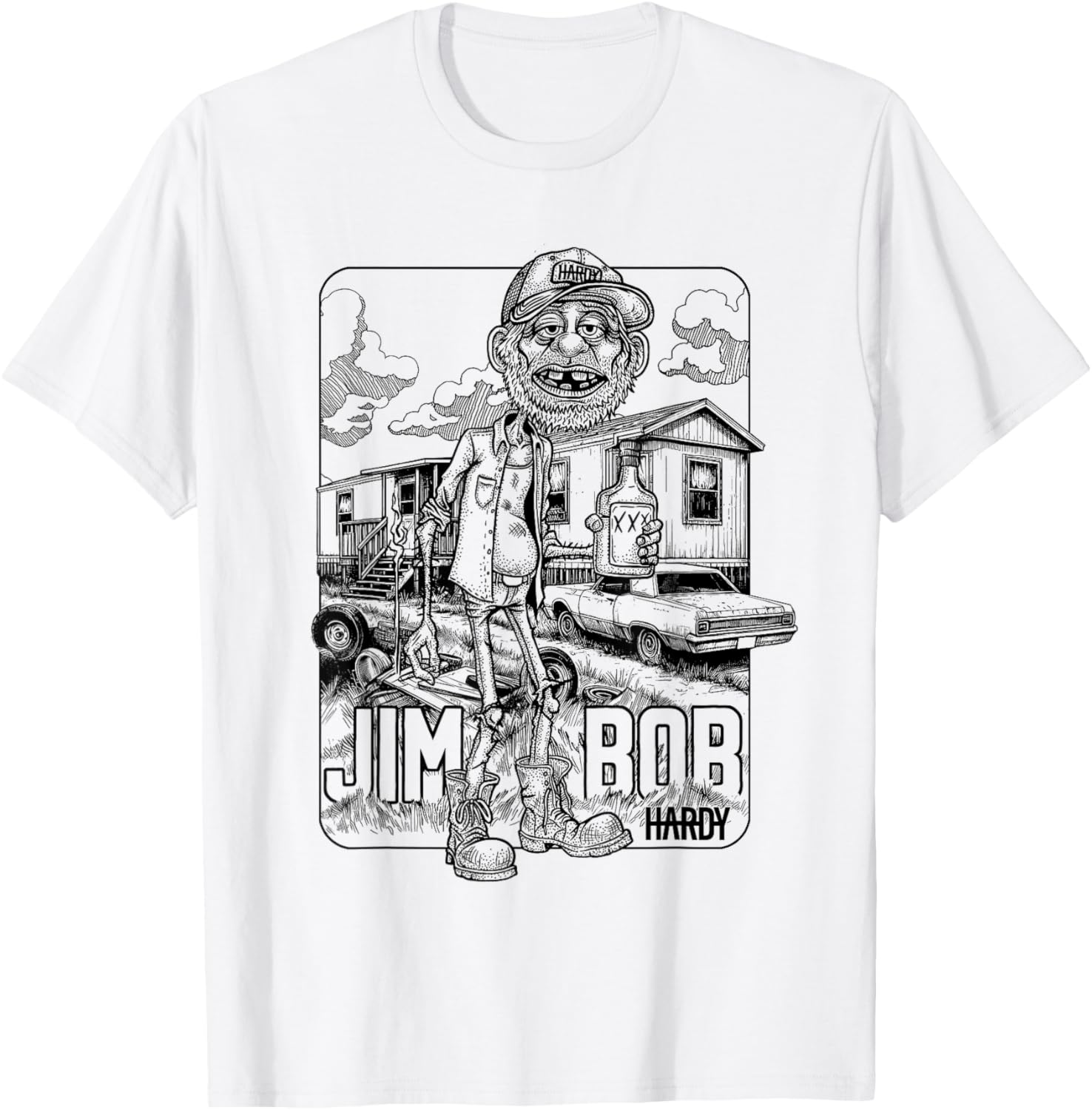 Official HARDY Jim Bob T-Shirt for Stylish Comfort and Everyday Wear - 1