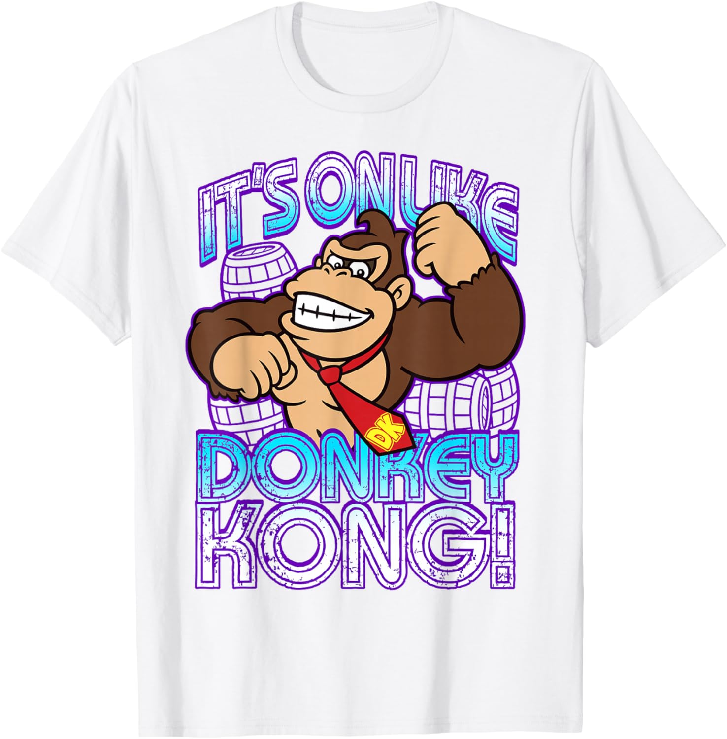 Donkey Kong It's On Taunt Graphic T-Shirt for Gamers and Fans - 6