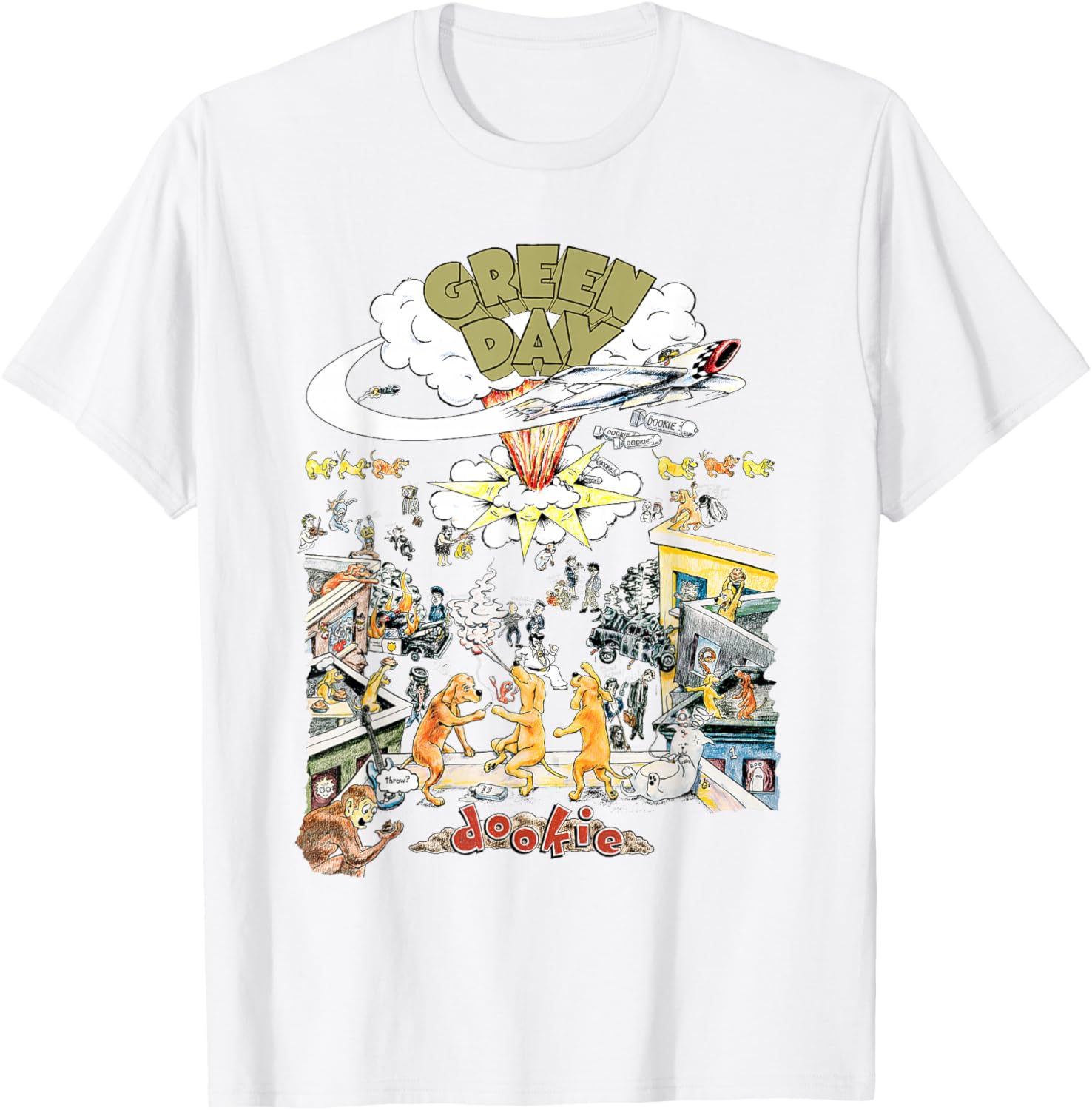 Green Day Dookie Scene T-Shirt for Fans | Stylish Music Apparel - 5