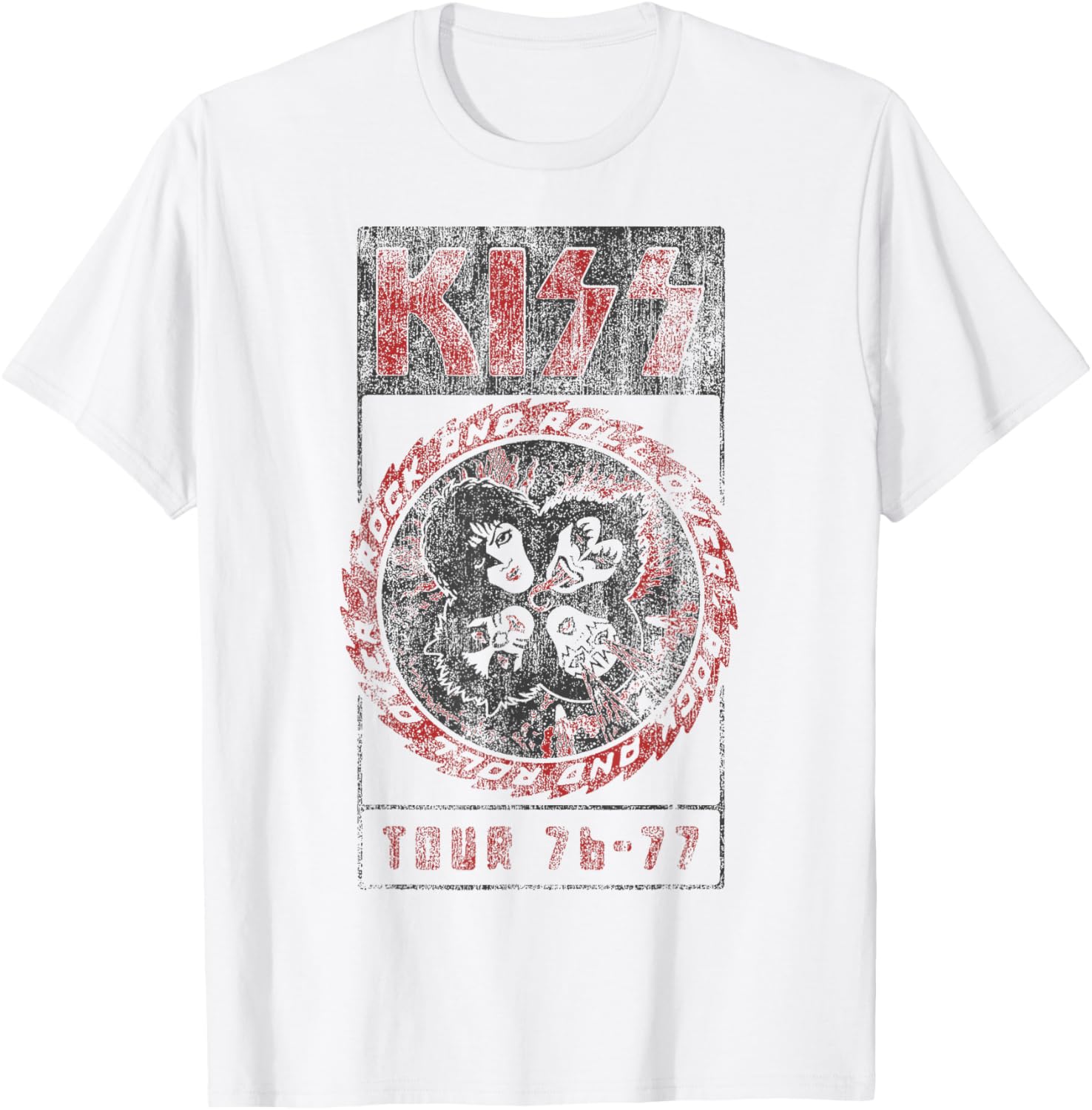 KISS Rock and Roll Over Vintage T-Shirt for Classic Rock Fans - 2