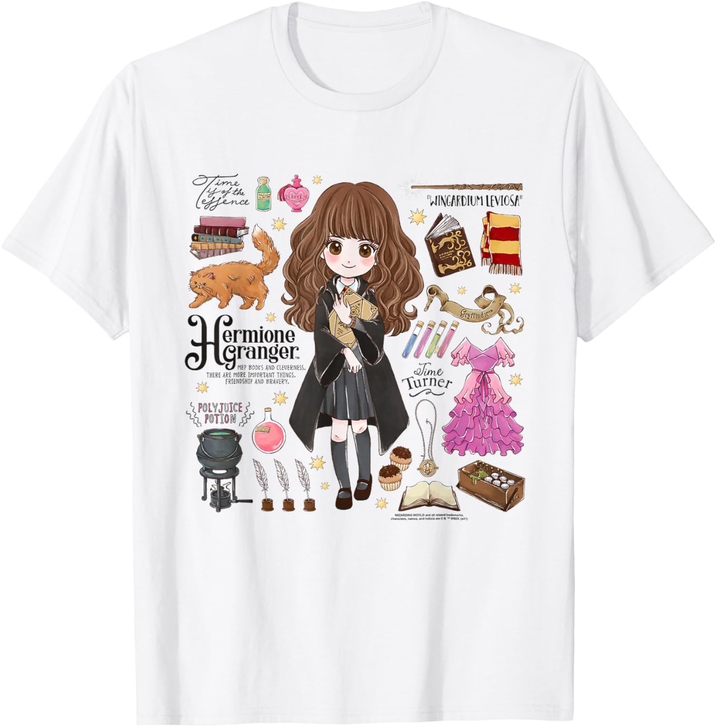 Harry Potter Hermione Granger T-Shirt for Fans of Magic and Adventure - 7