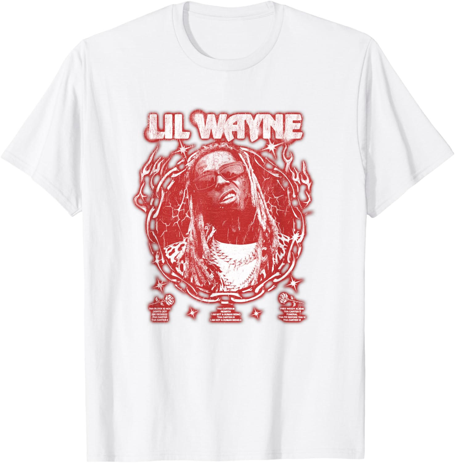 Official Lil Wayne Bling T-Shirt for Stylish Fans of Hip-Hop Fashion - 1