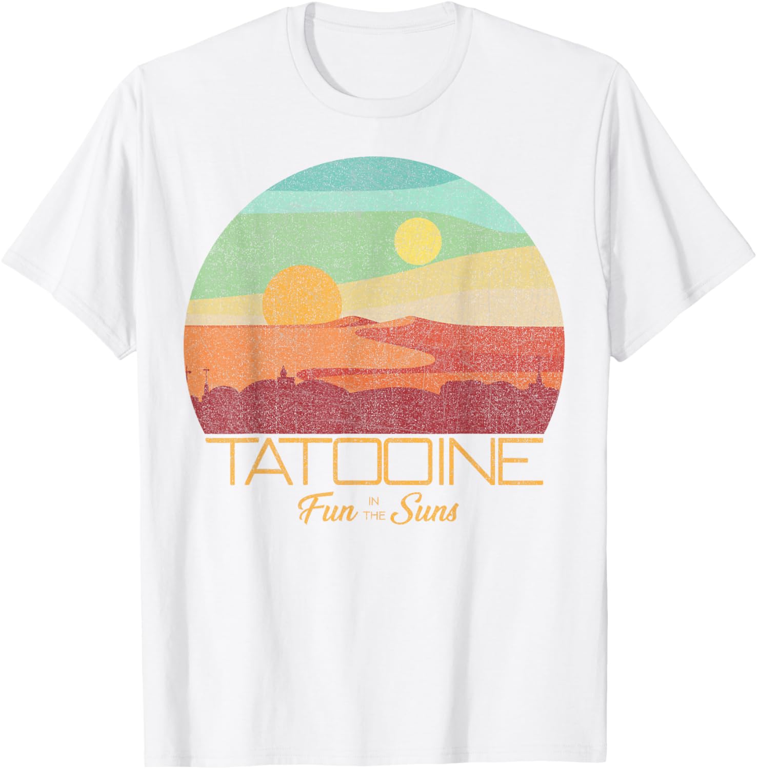 Star Wars Tatooine Vintage Disney T-Shirt for Fun in the Sun - 9