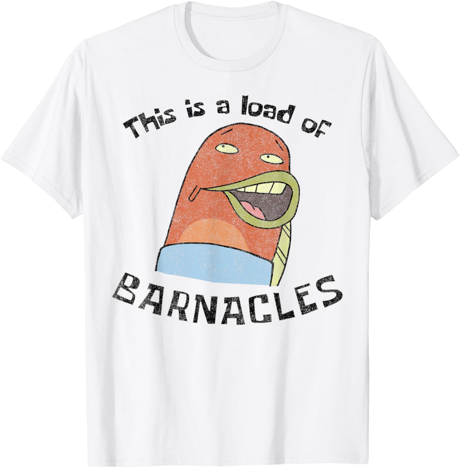 SpongeBob SquarePants Barnacles T-Shirt Fun Cartoon Apparel for Fans - 1