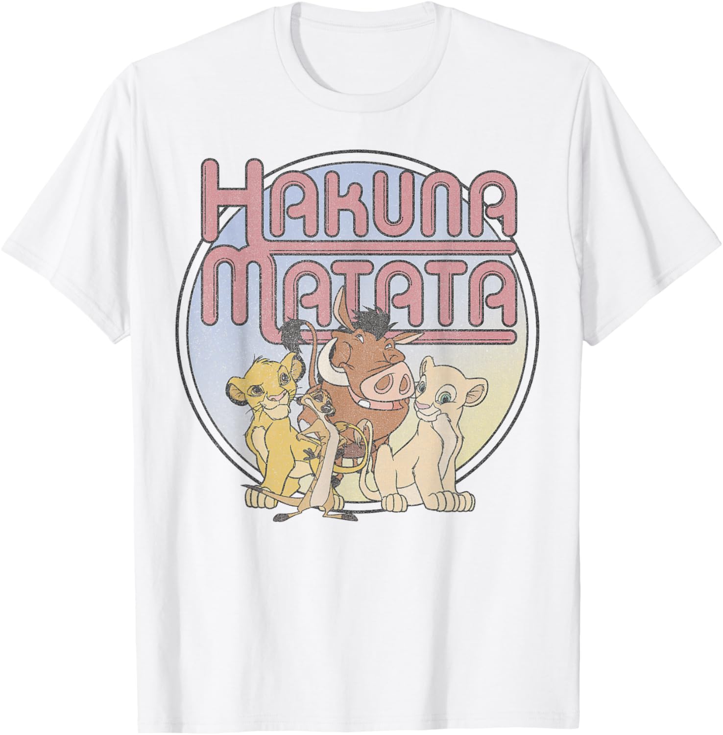 Disney Lion King Hakuna Matata T-Shirt Featuring Simba and Friends - 6