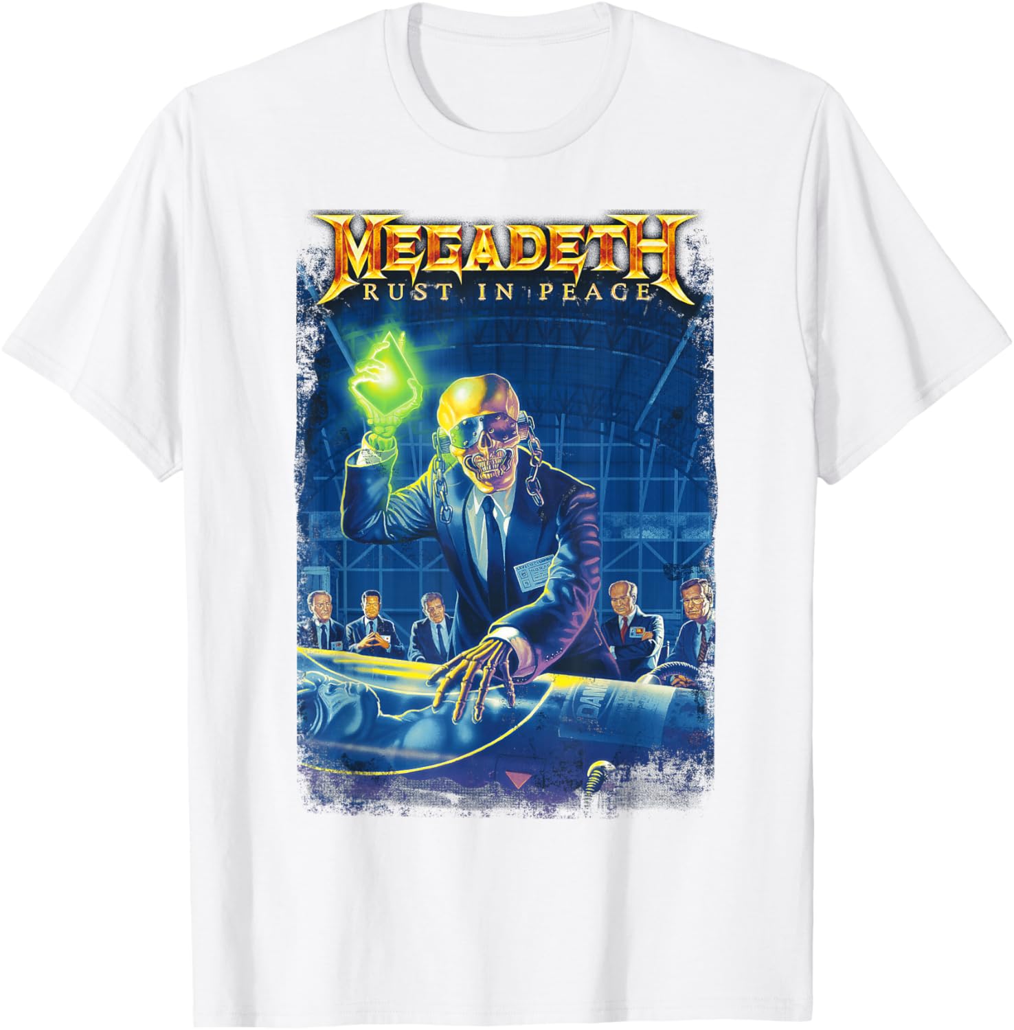 Megadeth Rust in Peace T-Shirt for Fans of Iconic Rock Metal Fashion - 6