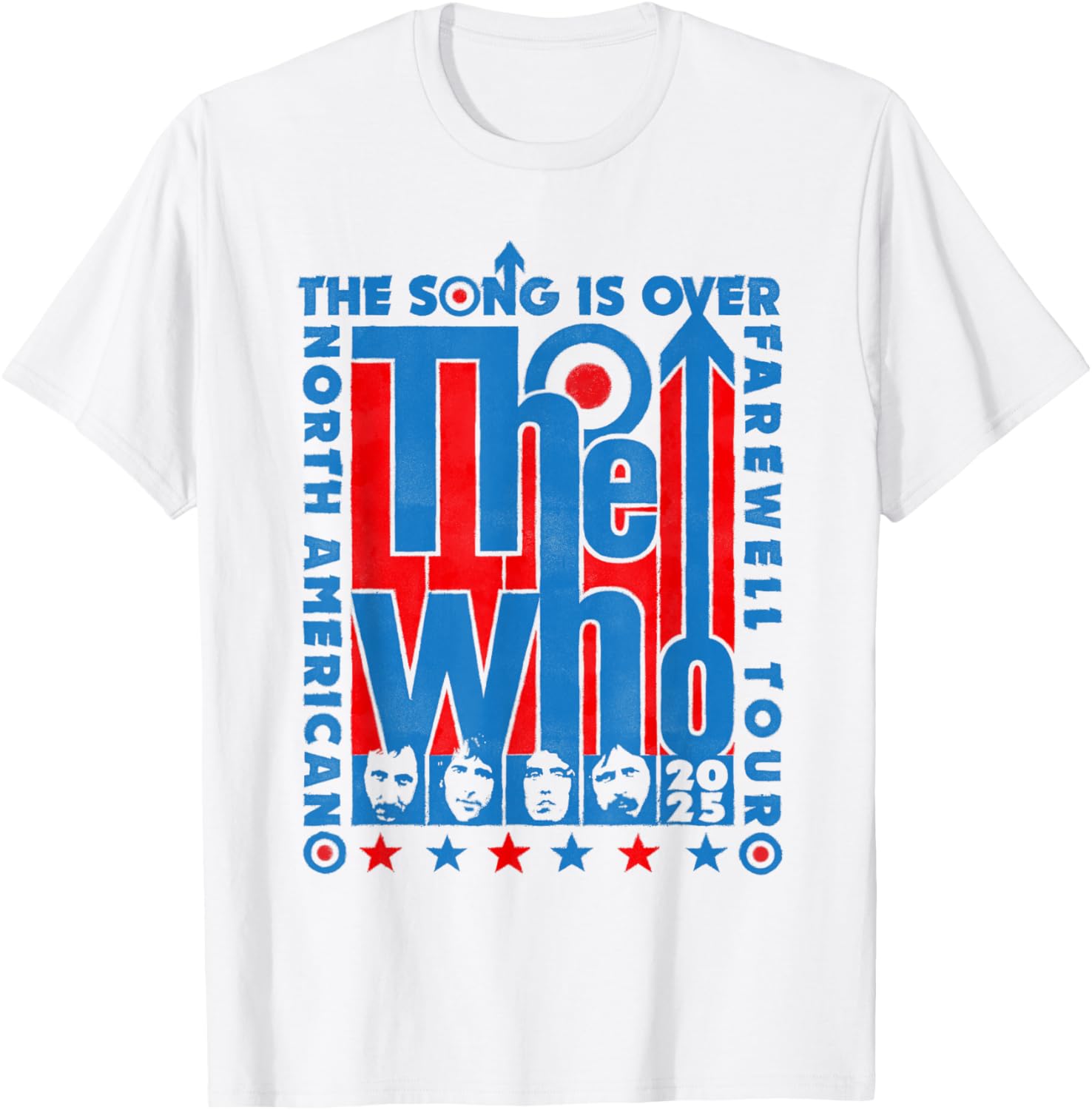 Official The Who Farewell Tour T-Shirt for Music Fans and Collectors - 1