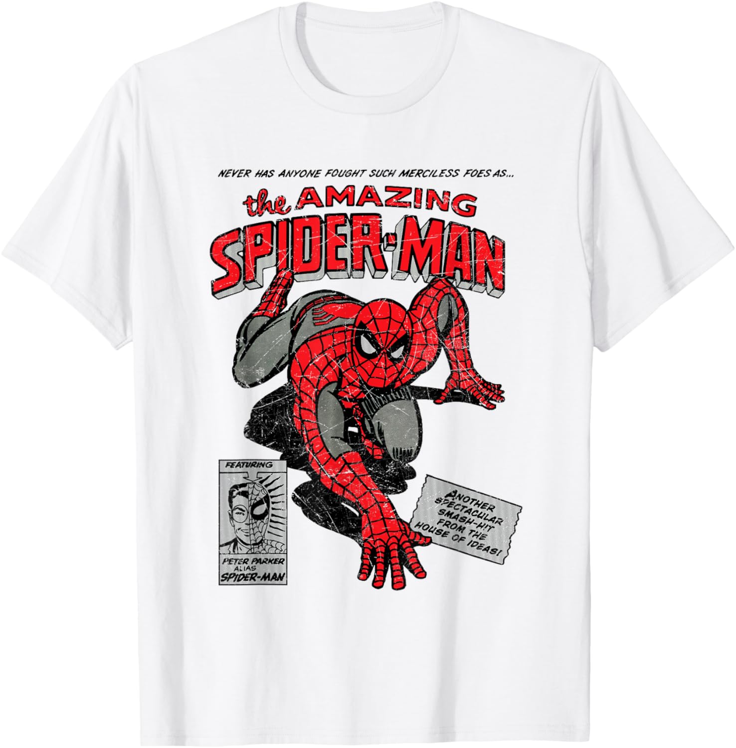 Marvel Spider-Man Retro Comic T-Shirt for Comic Book Fans - 19