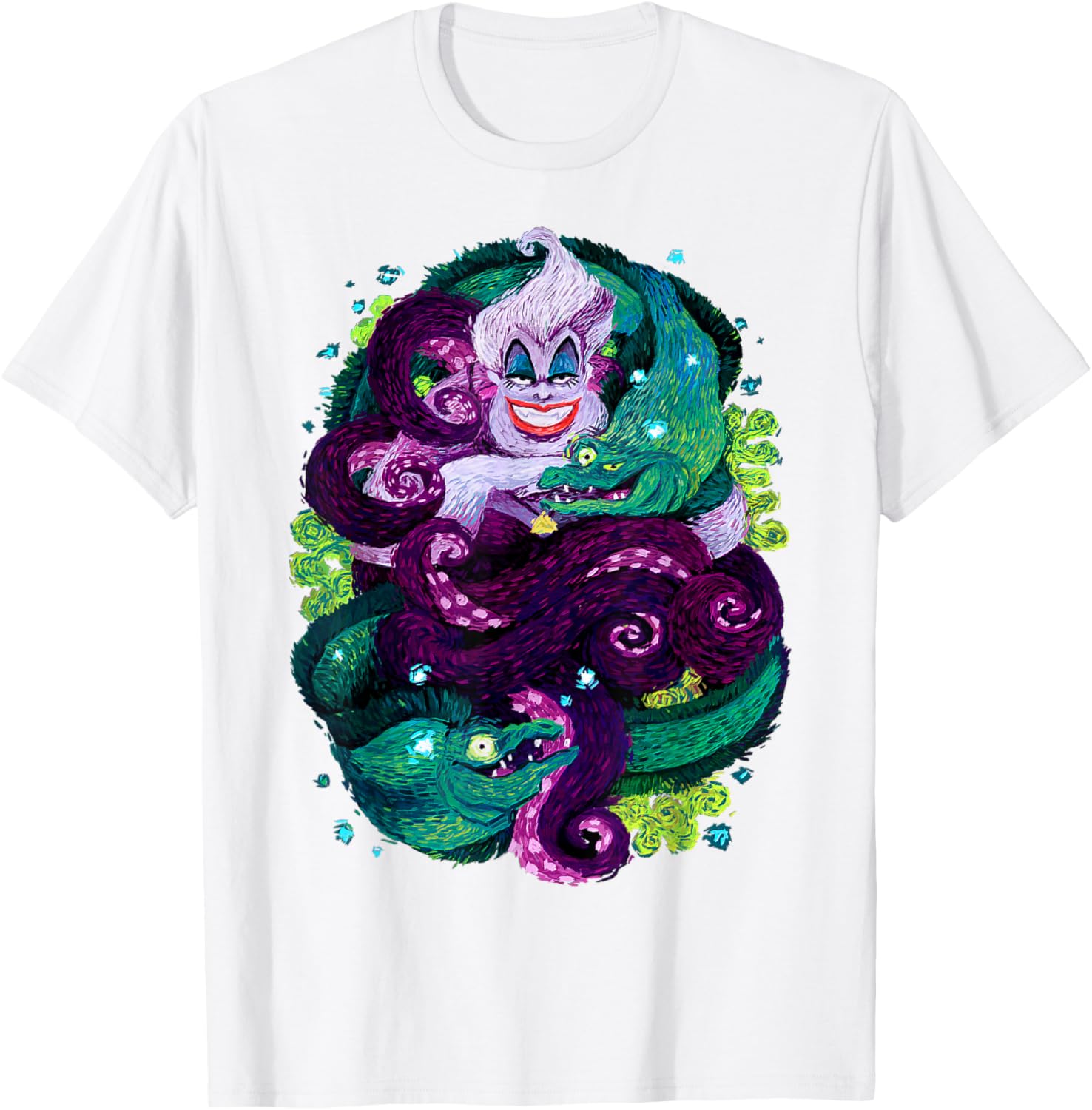 Disney The Little Mermaid Ursula Sea Witch T-Shirt for Fans and Collectors - 7