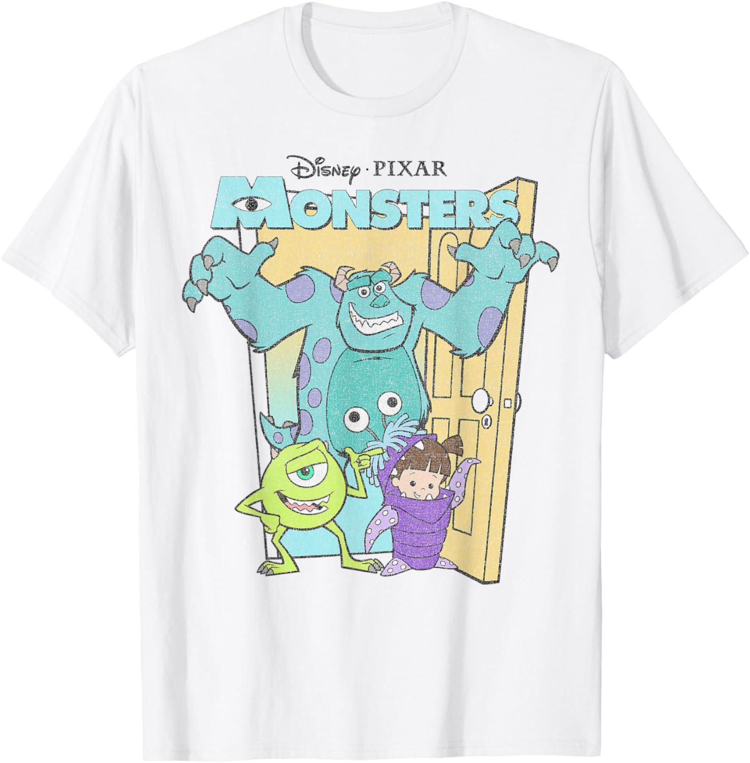 Disney Pixar Monsters Inc Mike Sulley Boo T-Shirt for Kids and Adults - 9