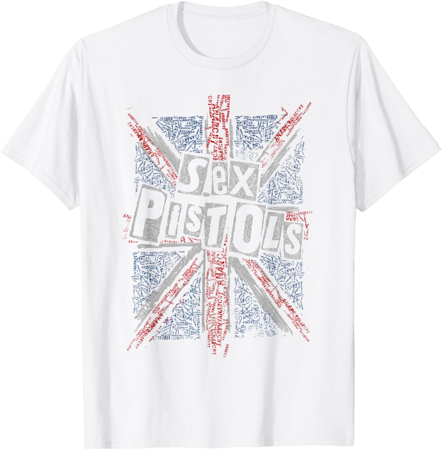 Sex Pistols Union Jack T-Shirt for Fans of Punk Rock Fashion - 1