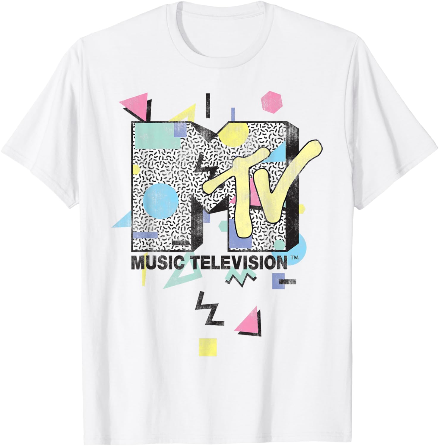 MTV Retro Logo Graphic T-Shirt for Trendy Casual Style - 3