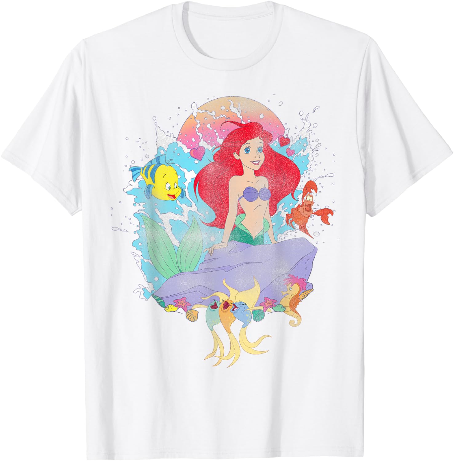 Ariel Splash T-Shirt for Kids - Fun Disney Little Mermaid Apparel - 2