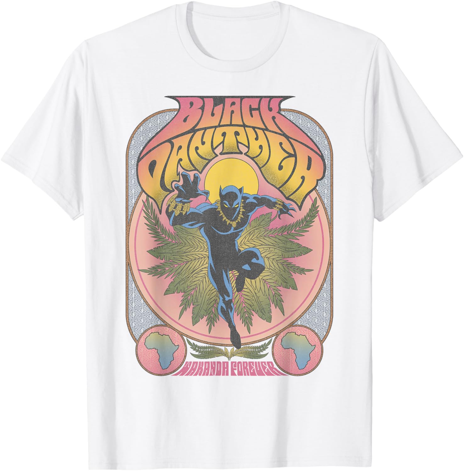 Vintage 70s Black Panther T-Shirt Retro Marvel Style for Fans - 8