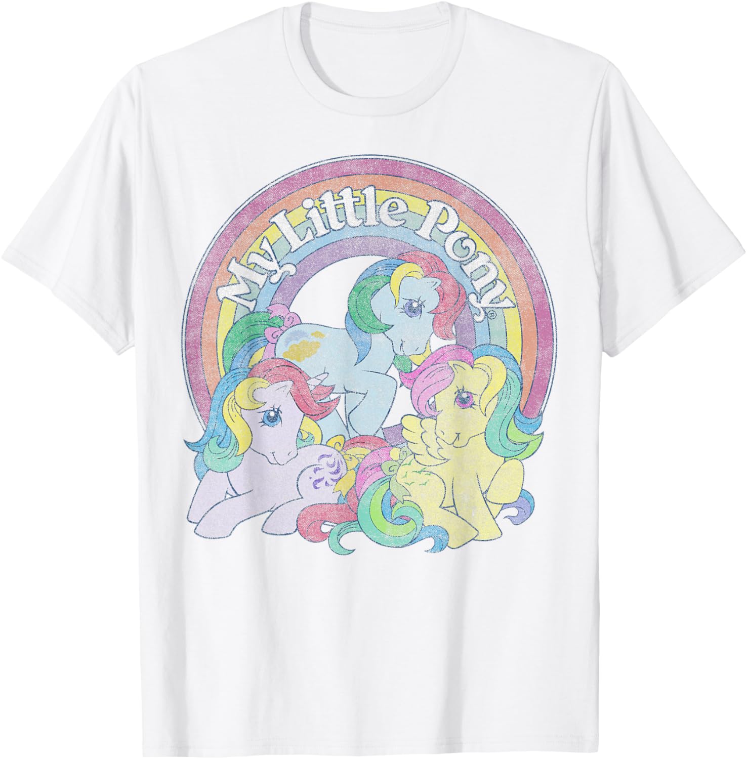My Little Pony Windy Sunlight Skydancer Rainbow Logo T-Shirt for Kids - 4
