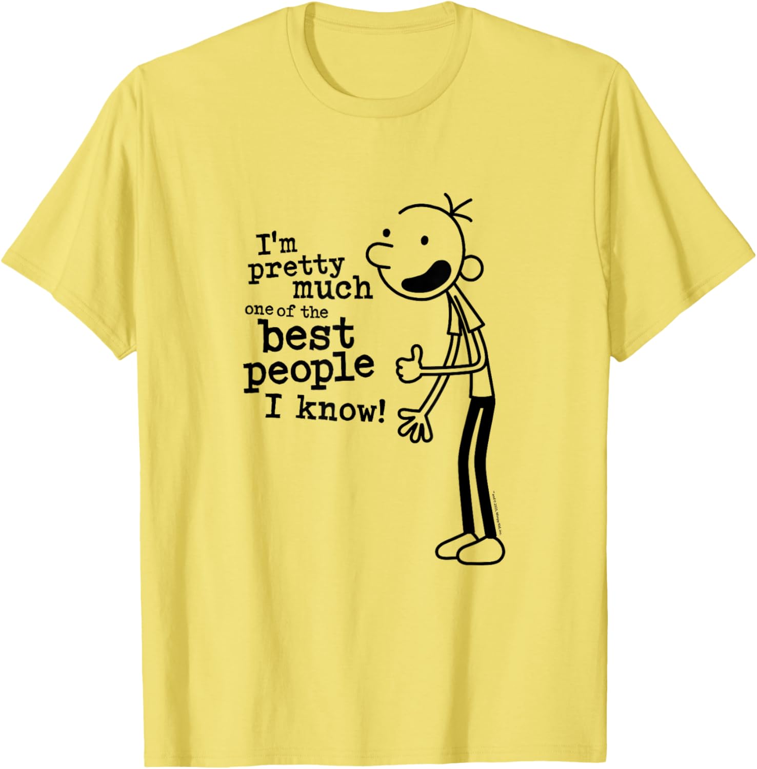 Diary of a Wimpy Kid I'm The Best People I Know T-Shirt for Kids - 2