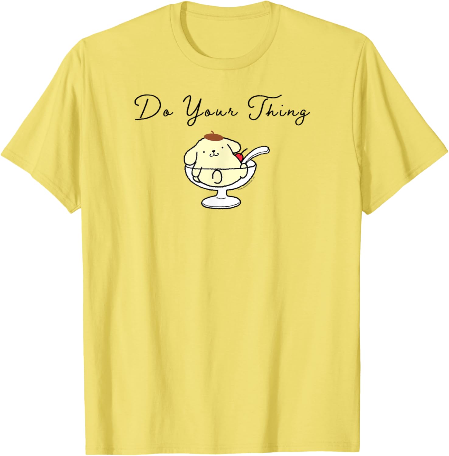 Pompompurin Do Your Thing T-Shirt Cute Character Apparel for Fans - 14