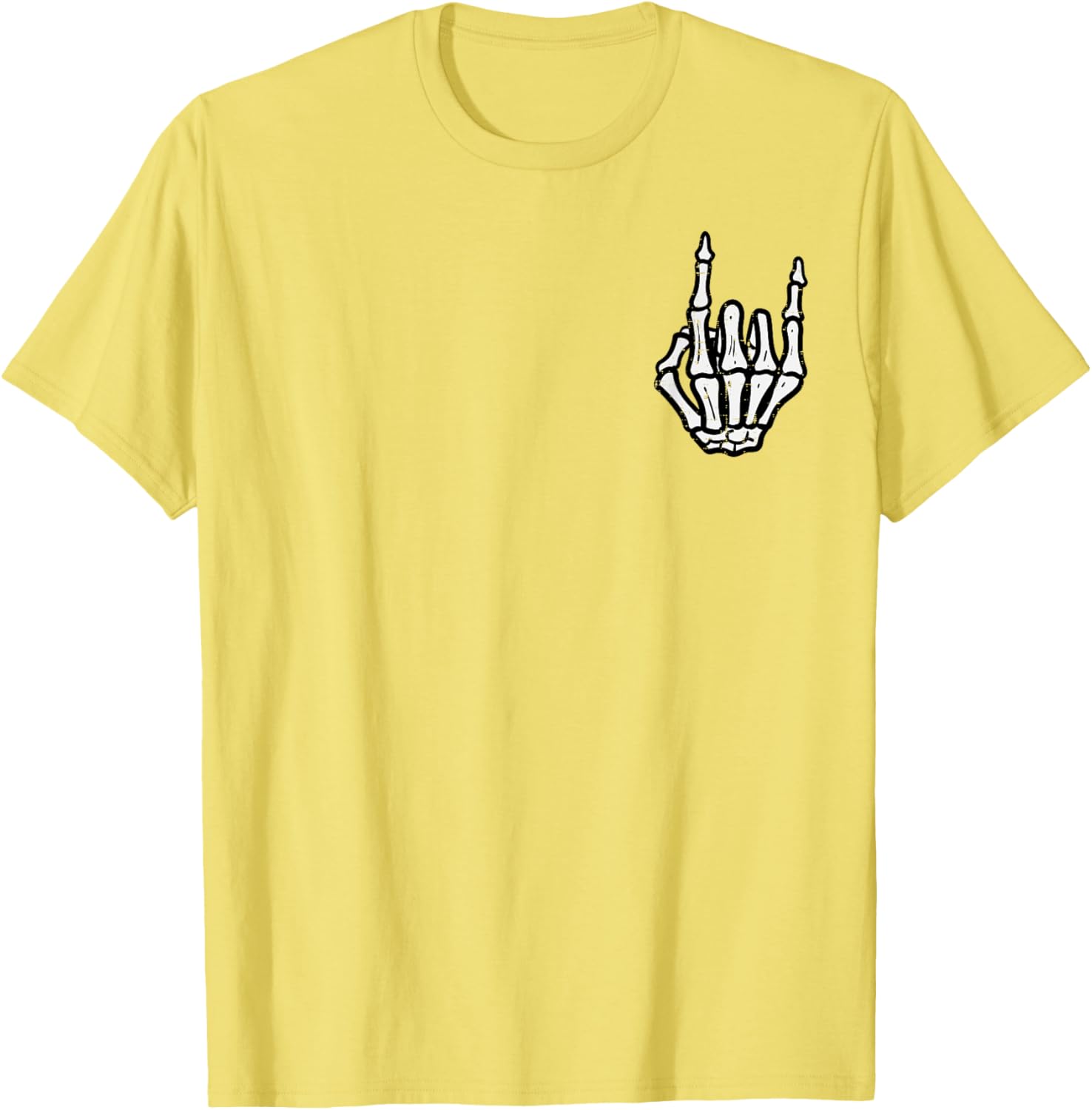 Punk Rock Skeleton T-Shirt for Cool Halloween Style for All Ages - 9