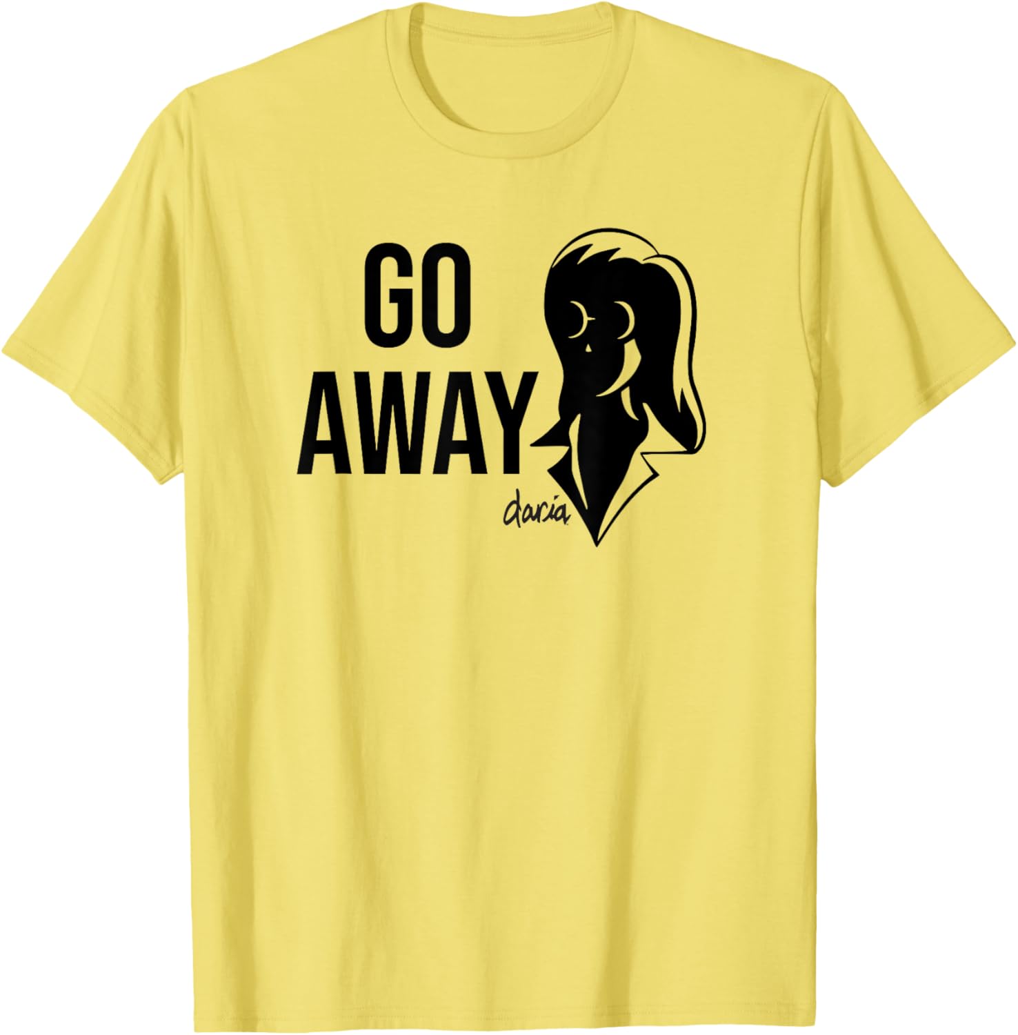 Mademark x Daria Go Away T-Shirt for Trendy Style and Comfort - 3