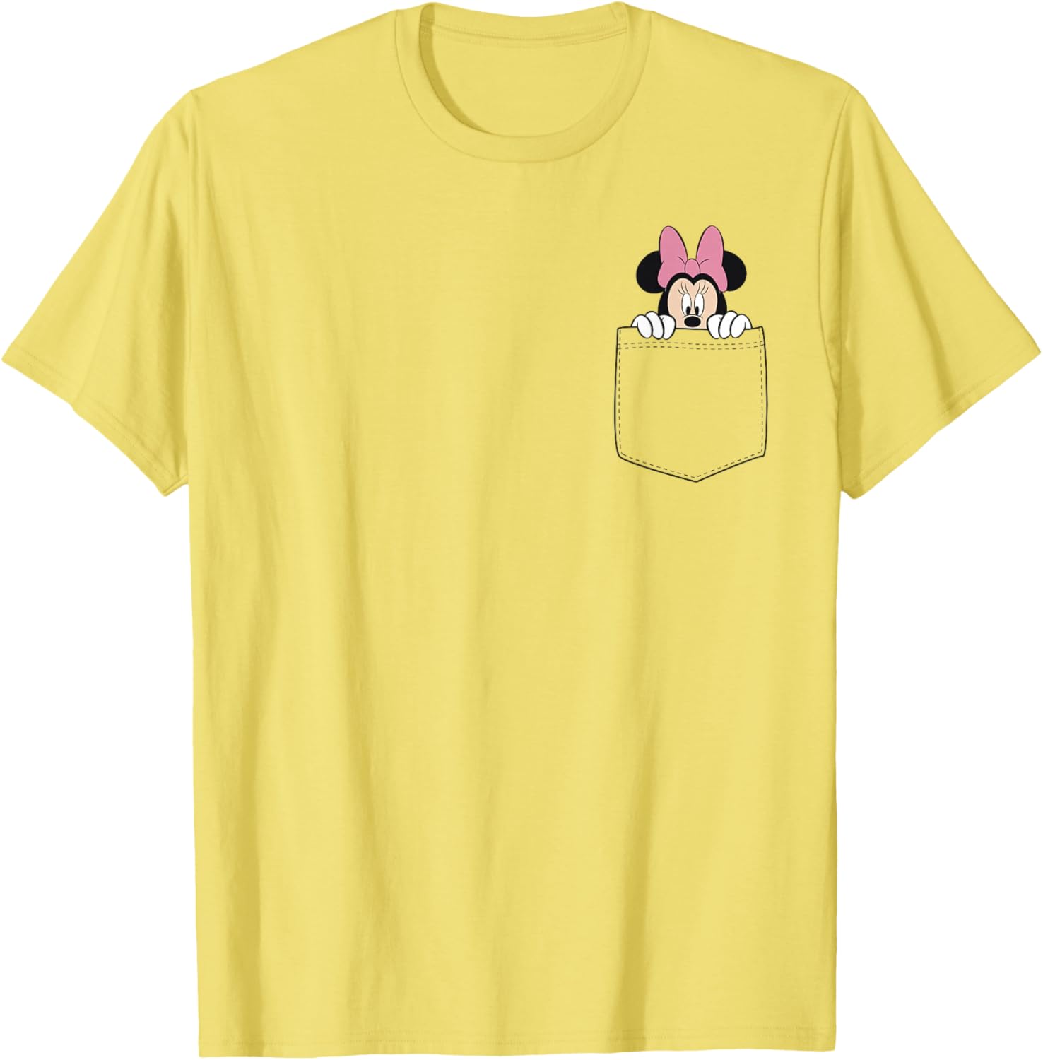 Black Disney Minnie Mouse T-Shirt for Casual Style and Comfort - 7