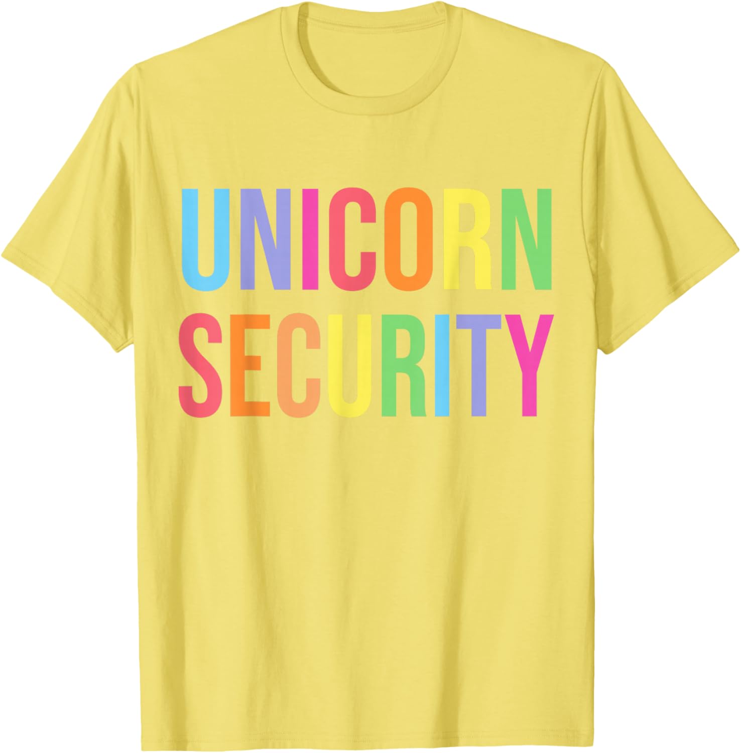Halloween Family Costume Unicorn Security T-Shirt for Mom, Dad, Daughter - 10