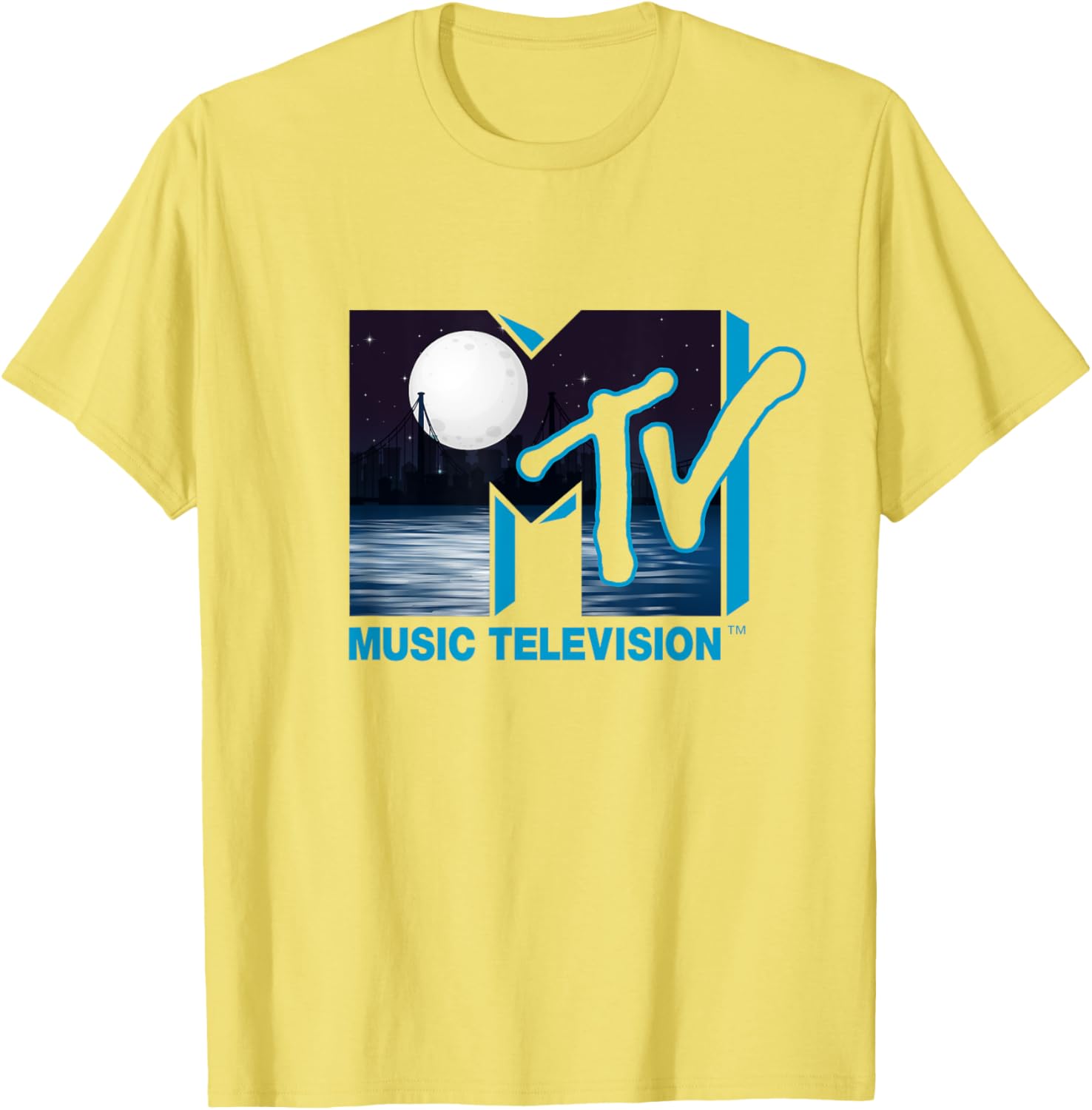 Mademark x MTV Full Moon City Logo T-Shirt - Stylish Graphic Tee - 12