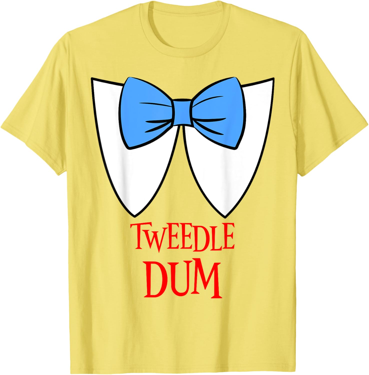 Tweedle Dum Costume T-Shirt for Halloween Fun Fairytale Looks - 1