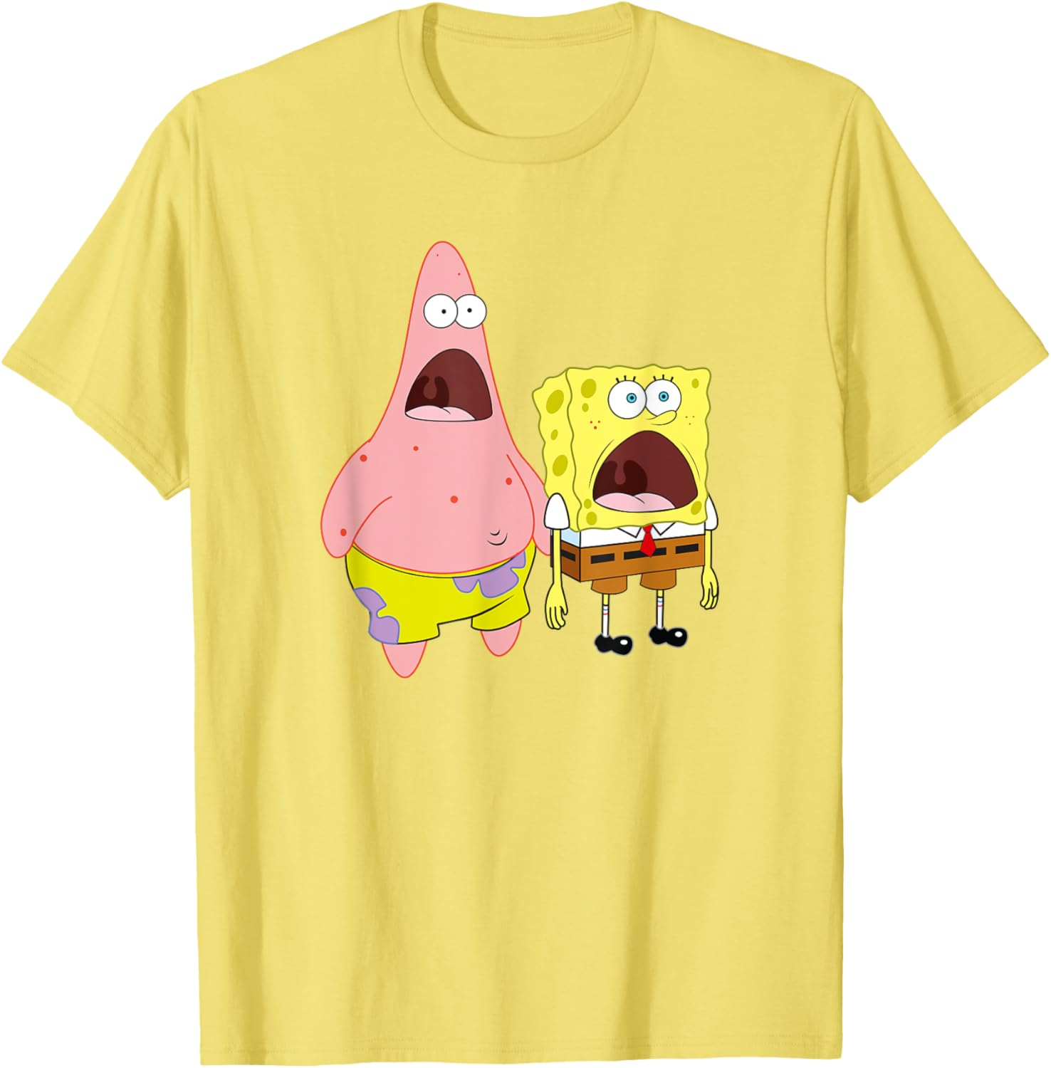 Mademark x SpongeBob SquarePants Wide Eyed Surprise T-Shirt for Fans - 18