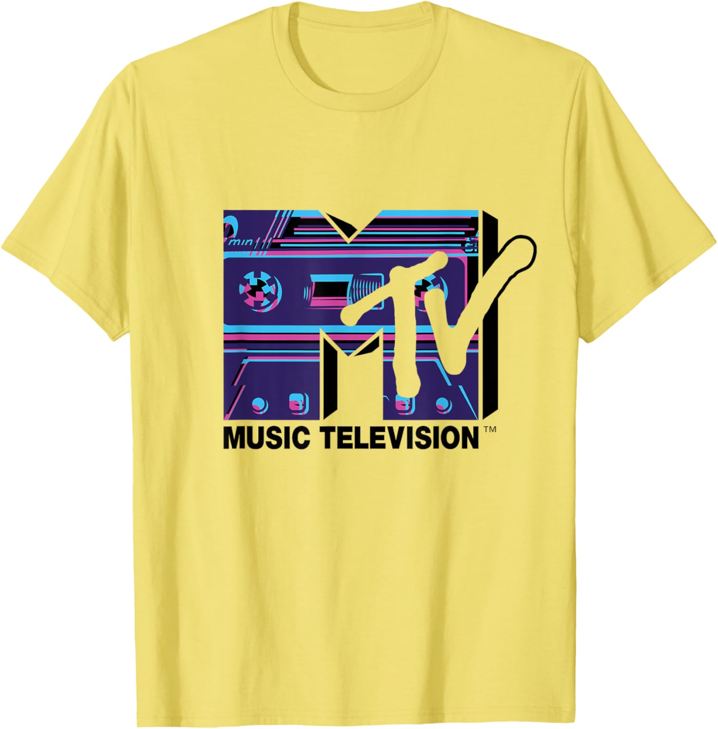 Mademark x MTV Funky Audio Tape Logo T-Shirt for Trendy Style - 8