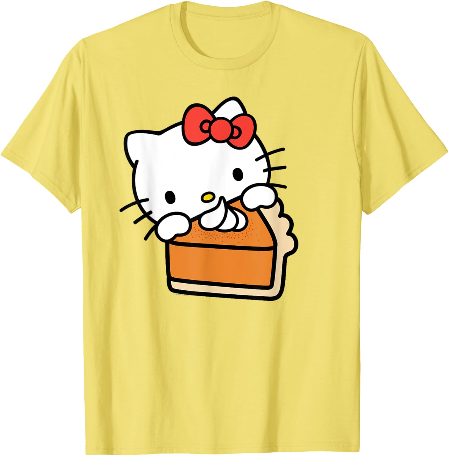 Hello Kitty Pumpkin Pie T-Shirt Cute Fall Fashion for Kids and Adults - 7