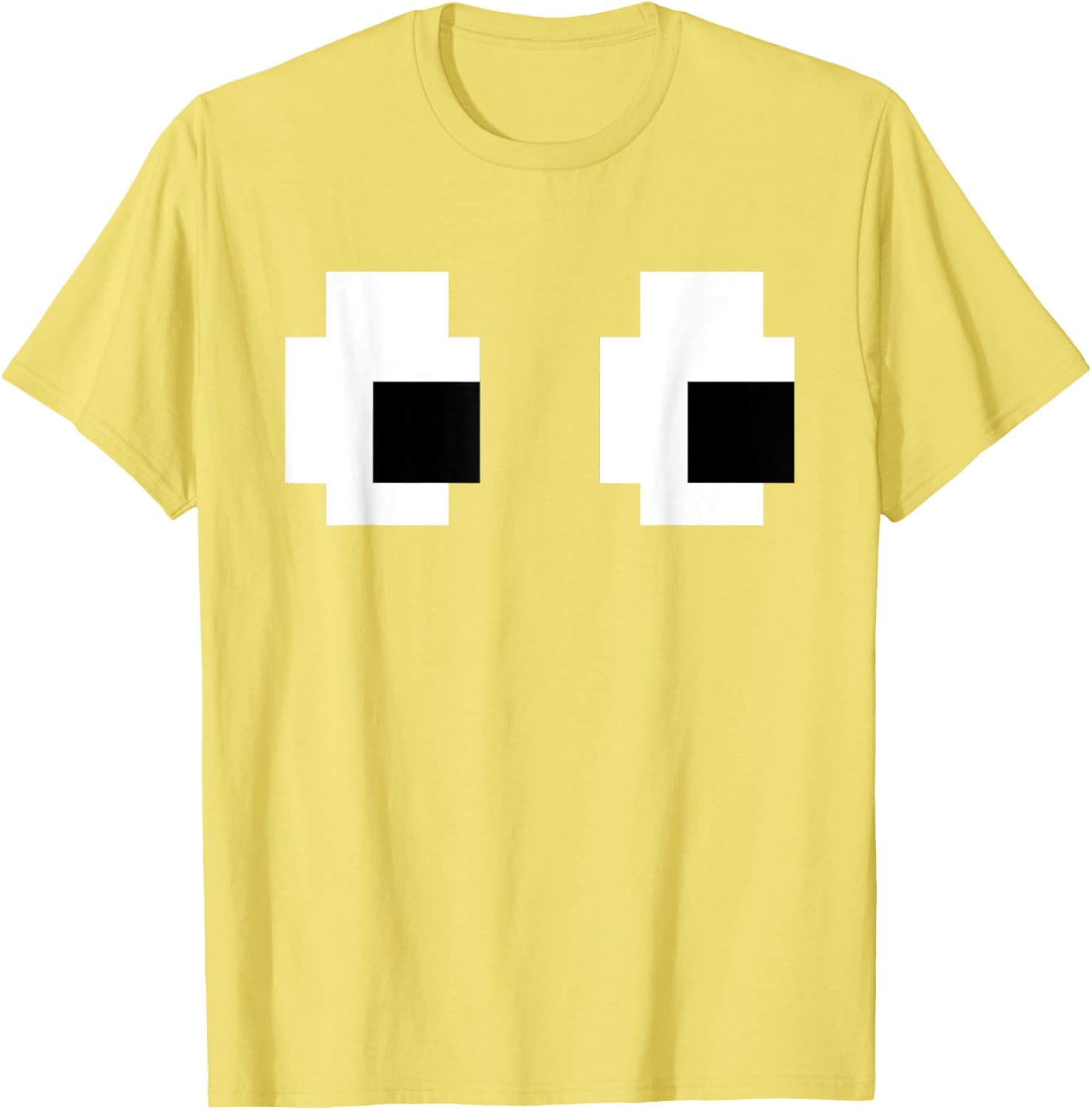 Retro Arcade Ghost Eyes Halloween T-Shirt for Fun Group Costumes - 2