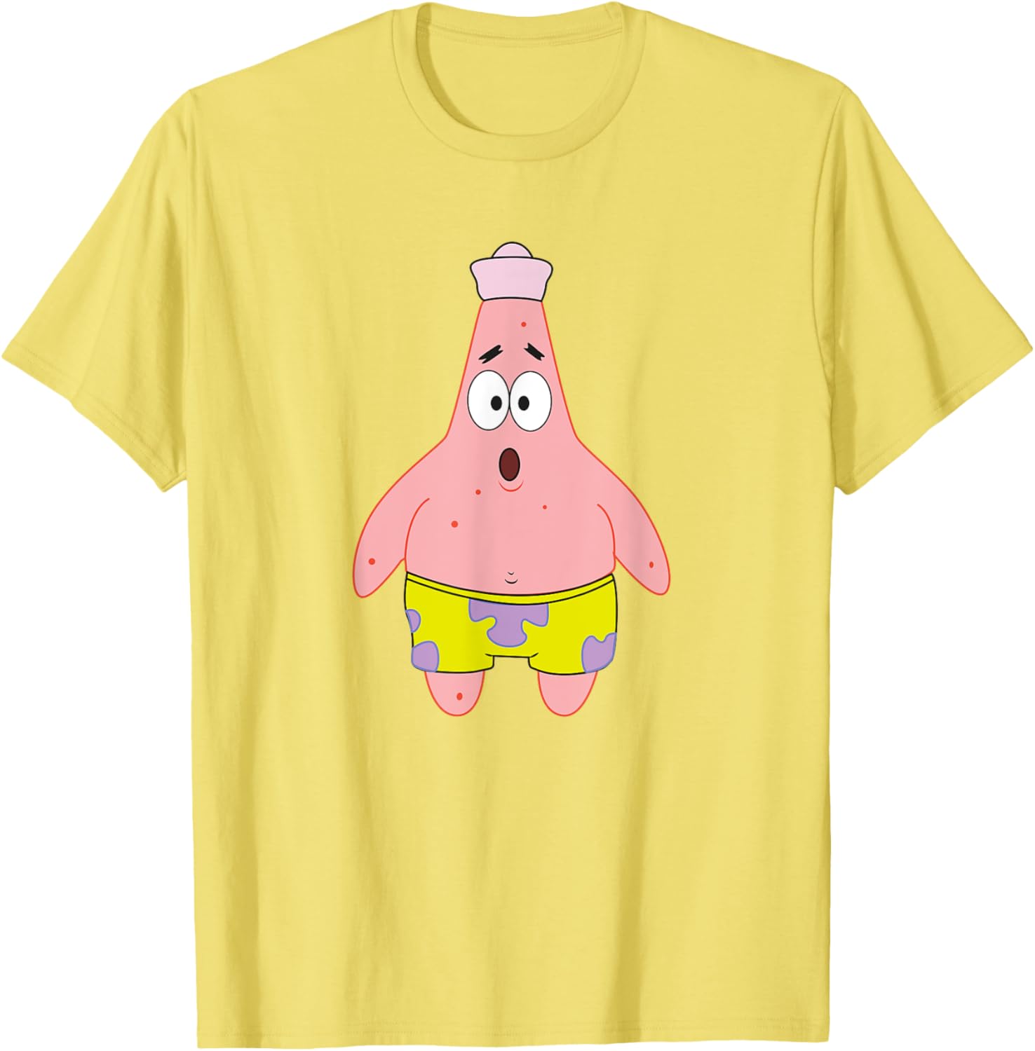 Mademark Patrick Star Surprised T-Shirt from SpongeBob SquarePants - 3