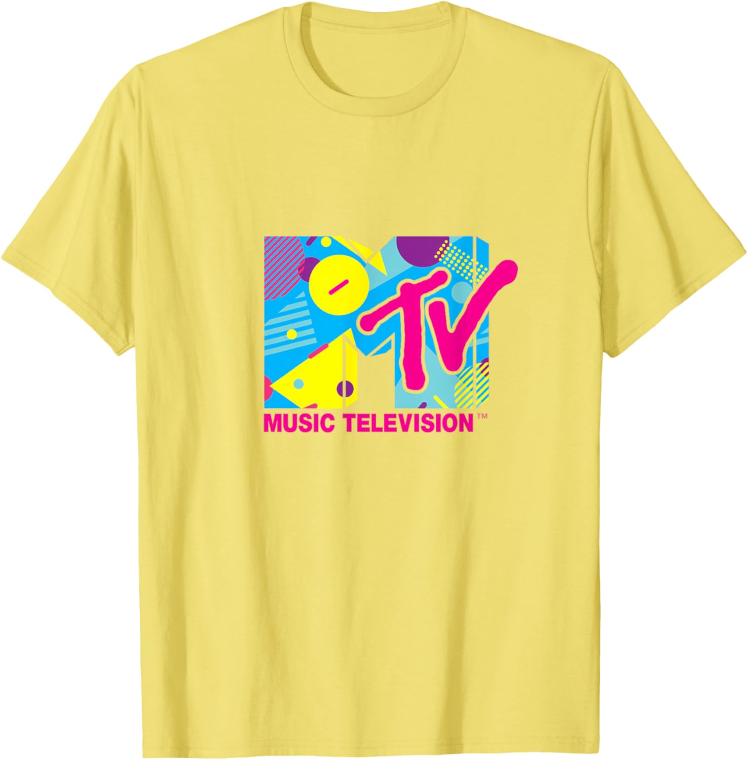 Mademark x MTV 1980s Spring Break Retro Logo T-Shirt Casual Wear - 18