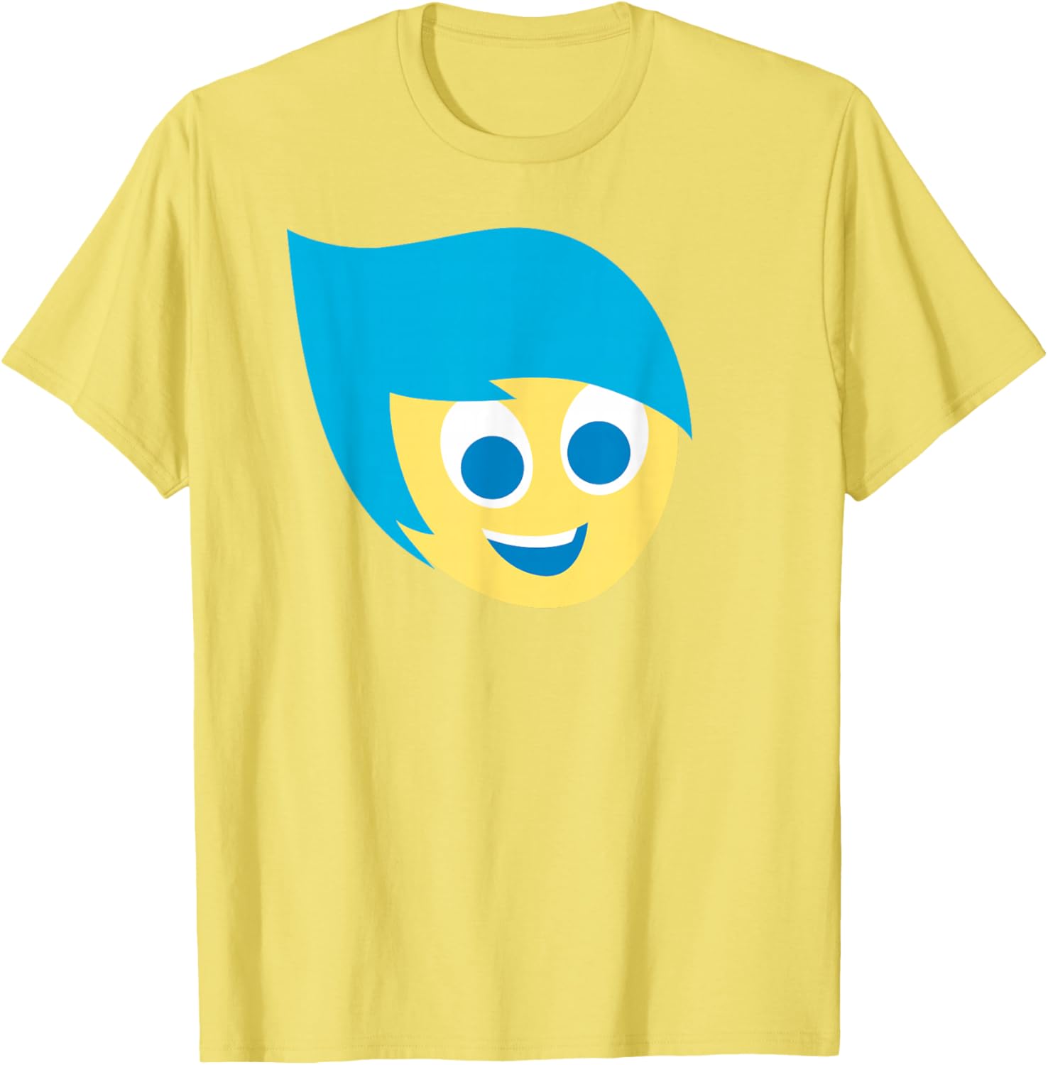 Joyful Inside Out Yellow T-Shirt for Kids and Adults - Disney Pixar Apparel - 1