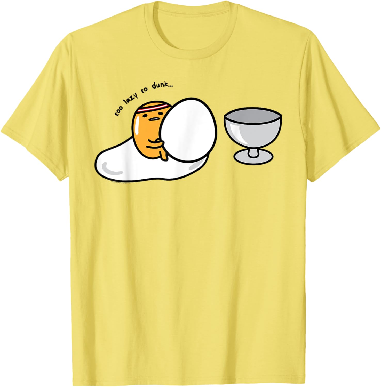 Gudetama Lazy Dunk Basketball T-Shirt for Fun and Unique Style - 13