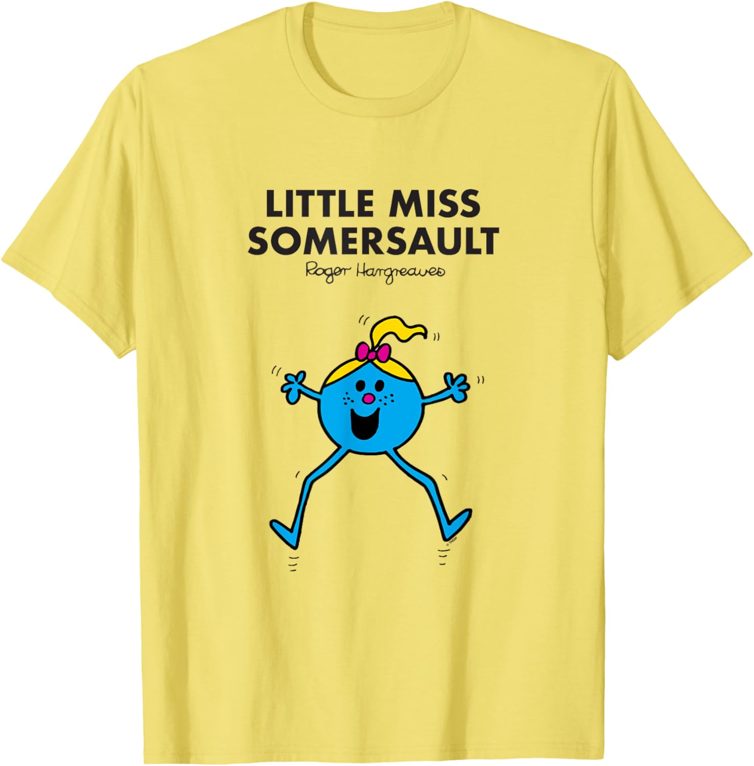 Mr Men Little Miss Somersault T-Shirt Fun and Colorful Kids Apparel - 5