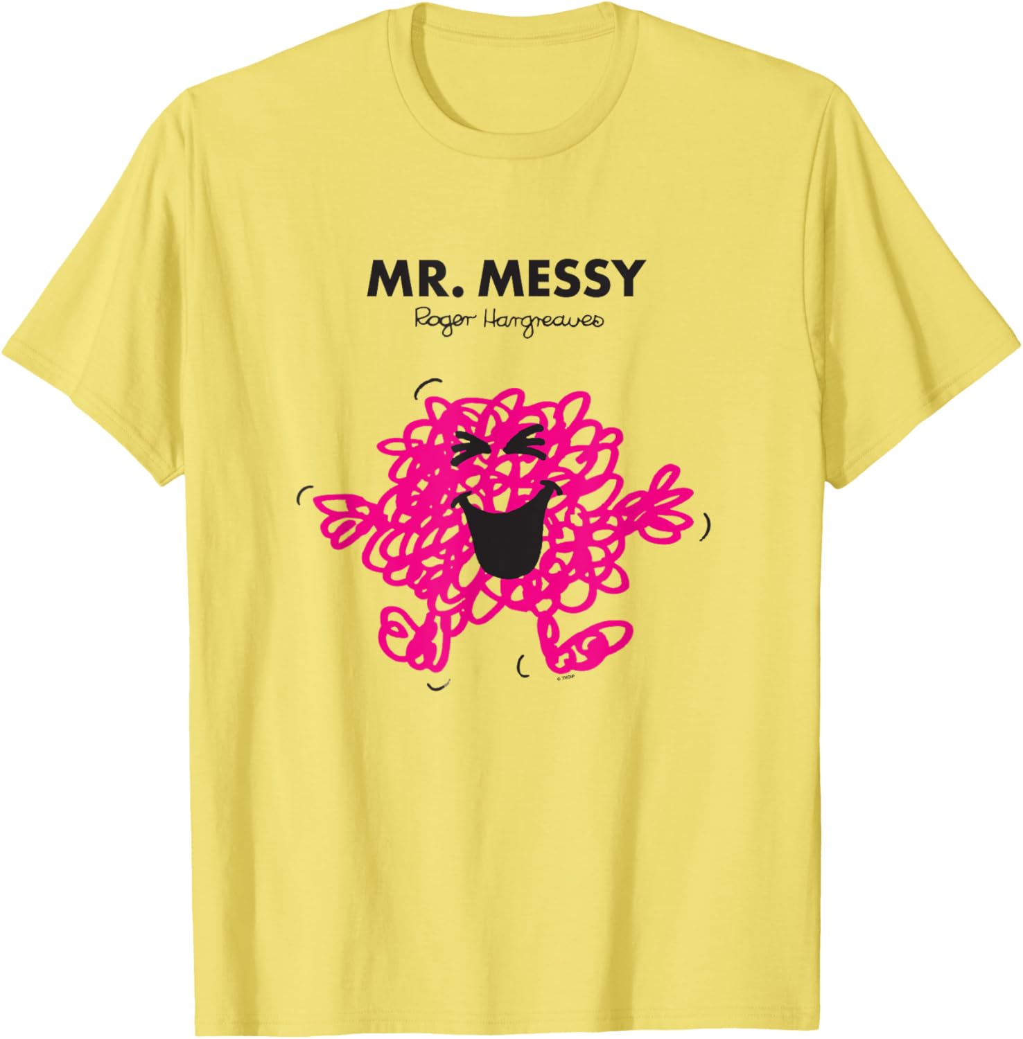 Mr. Men Mr. Messy T-Shirt for Fun Casual Wear - Kids & Adults Clothing - 3