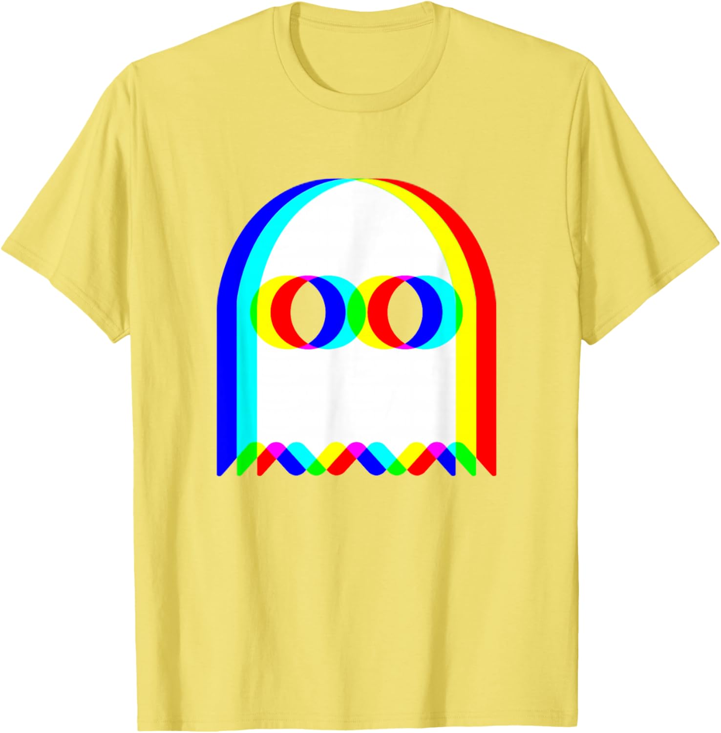 Funny Trippy Ghost Halloween T-Shirt for EDM Rave Party Fun - 1