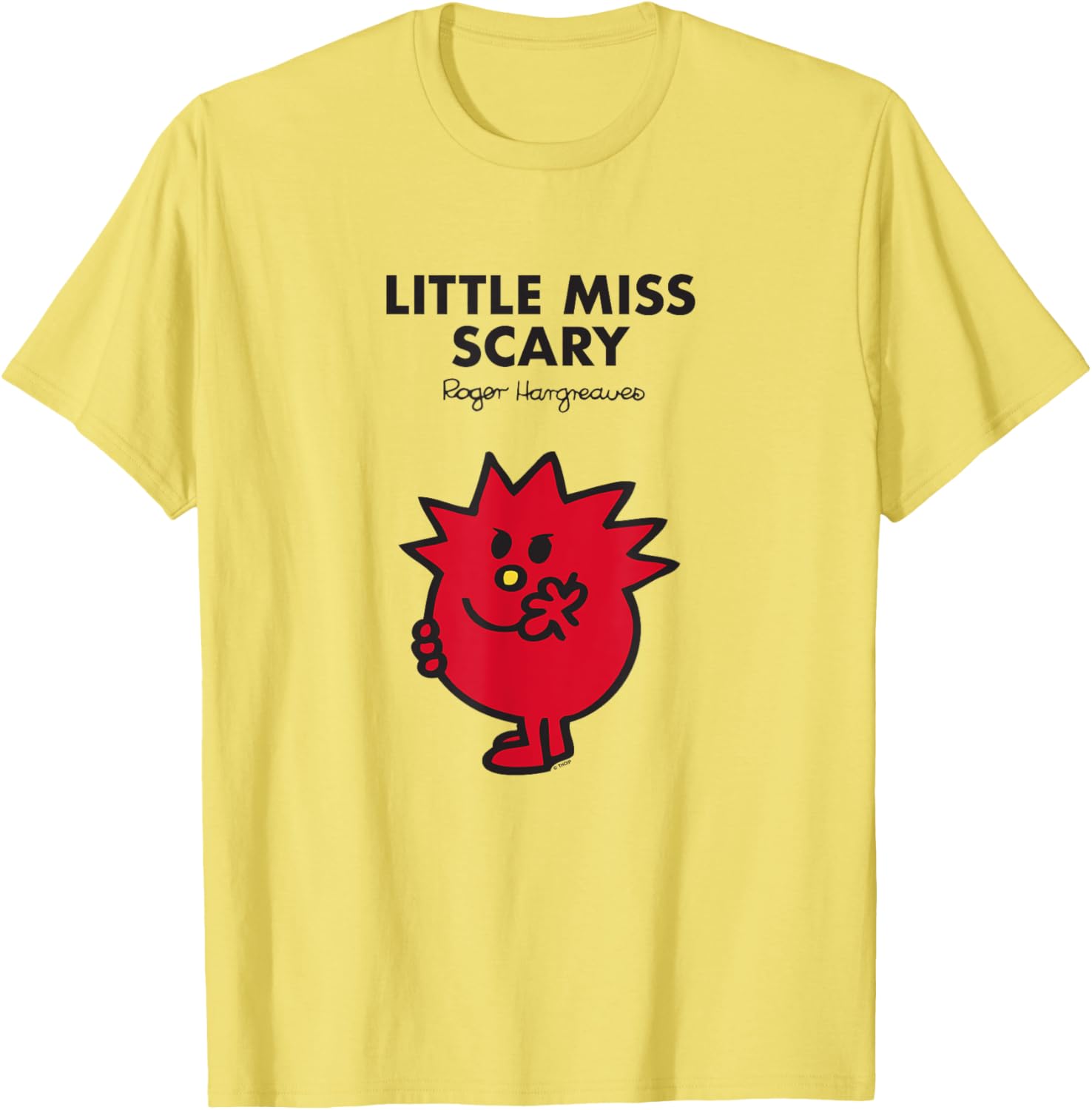 Mr. Men Little Miss Scary T-Shirt for Kids - Fun and Spooky Apparel - 1