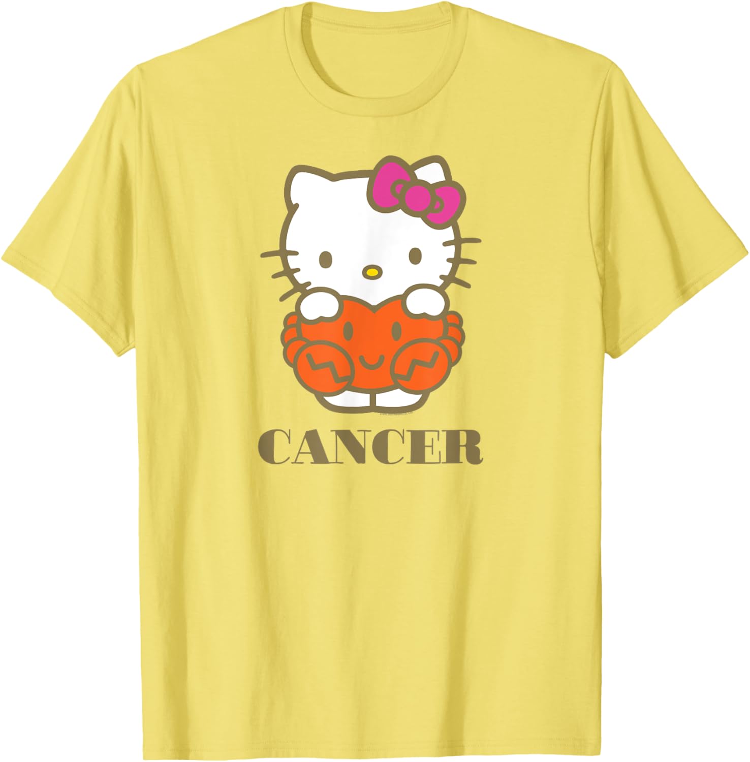 Cute Hello Kitty Zodiac Cancer T-Shirt for Stylish Fans and Collectors - 14