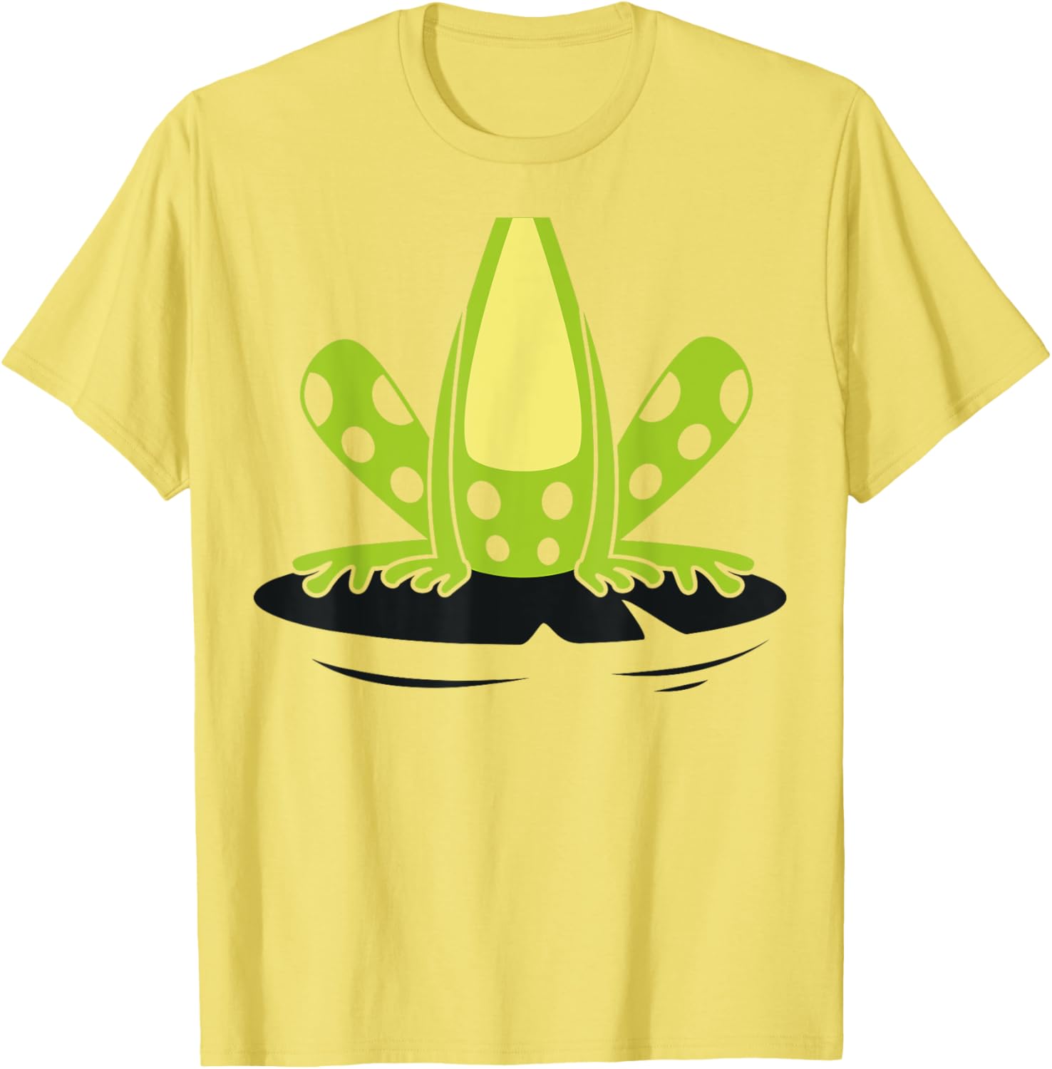 Cute Frog Body Costume T-Shirt for Halloween Gift - Easy Reptile Apparel - 2
