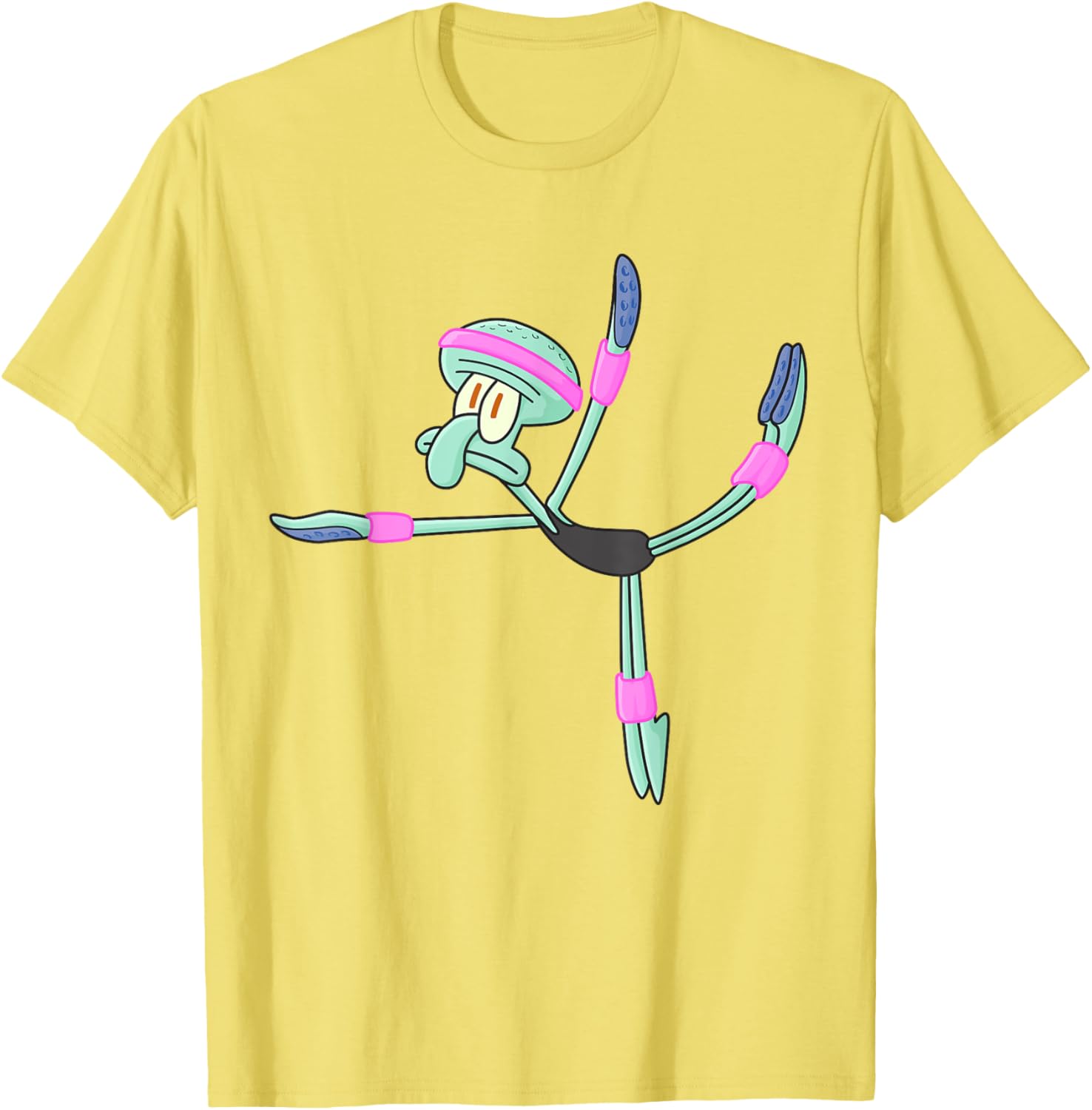 Mademark SpongeBob Squidward Ballerina T-Shirt for Fun Fashion Lovers - 19