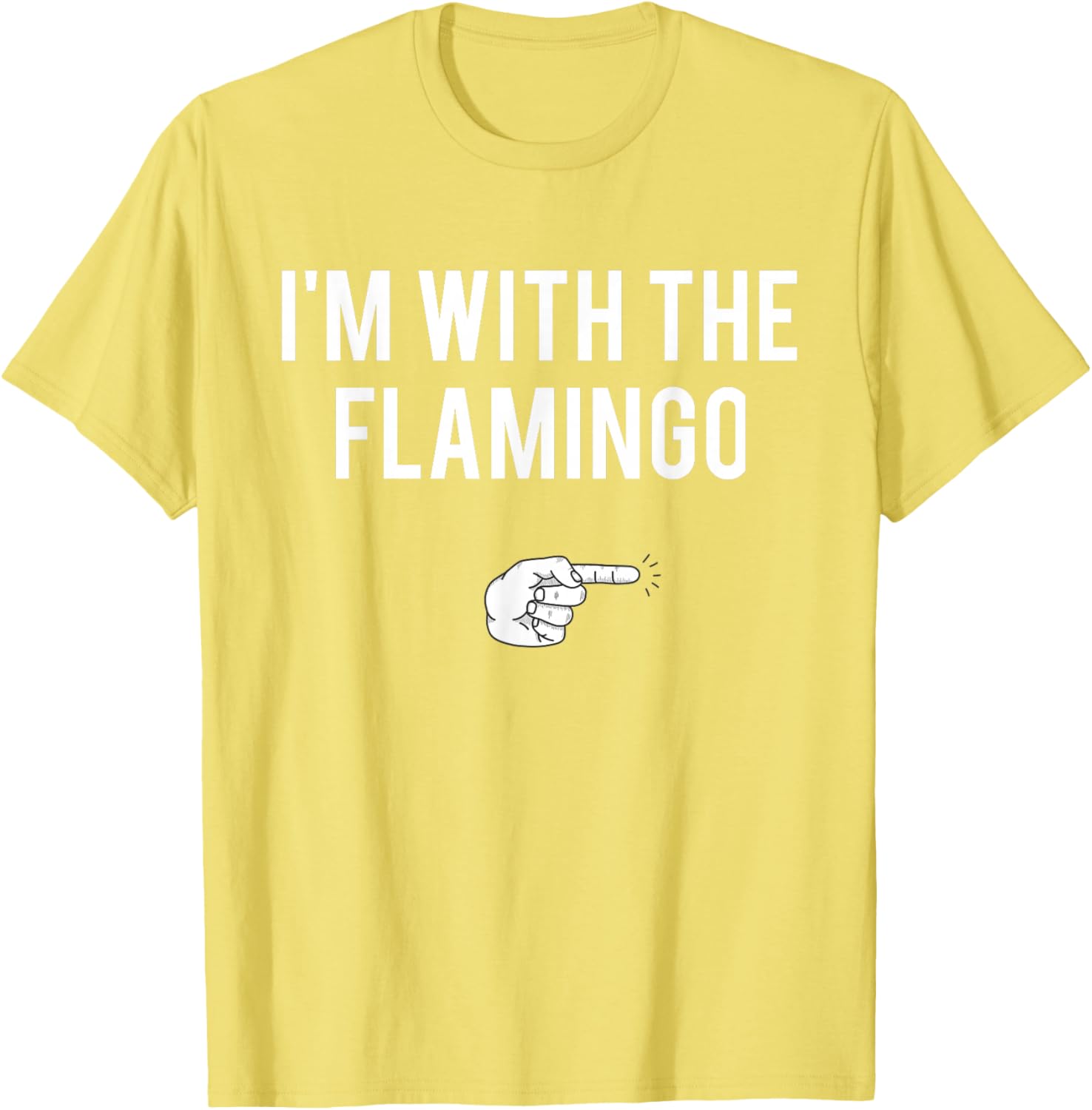 Cute I'm With Flamingo Halloween Costume Party Matching T-Shirt - 9