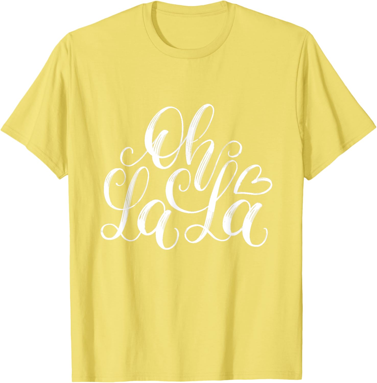 Oh La La French Novelty Graphic Tees Stylish T-Shirt for Fun Fashion - 18