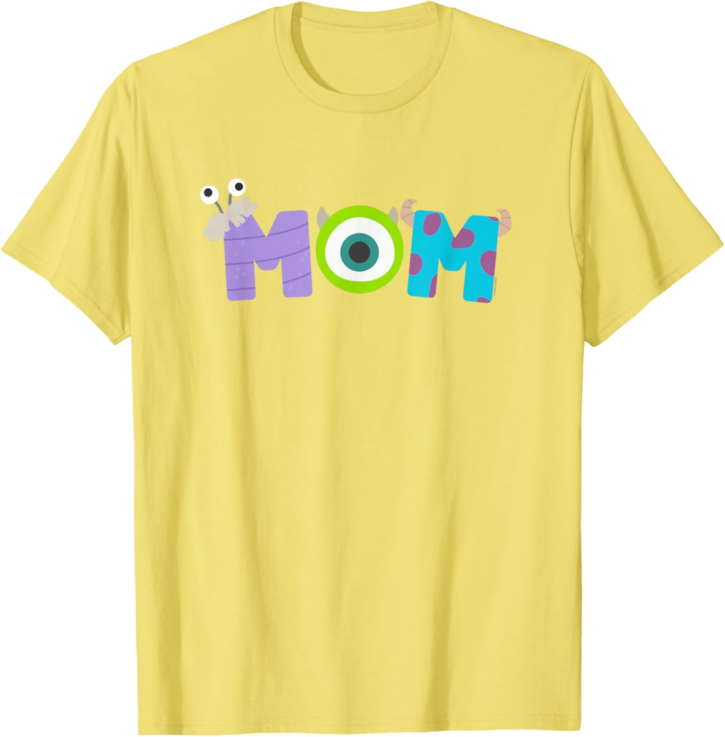 Monsters Inc Mom T-Shirt for Mother's Day Birthday Gift Clothing - 5