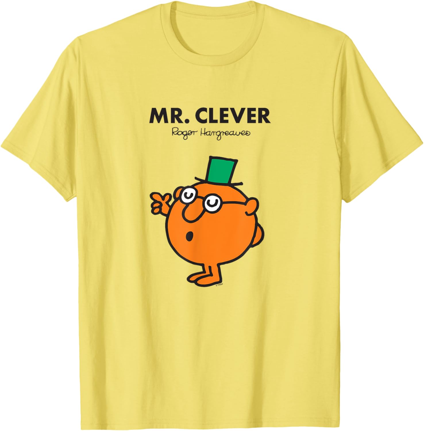 Mr Men Mr Clever T-Shirt for Kids and Adults Fun Graphic Tee - 1